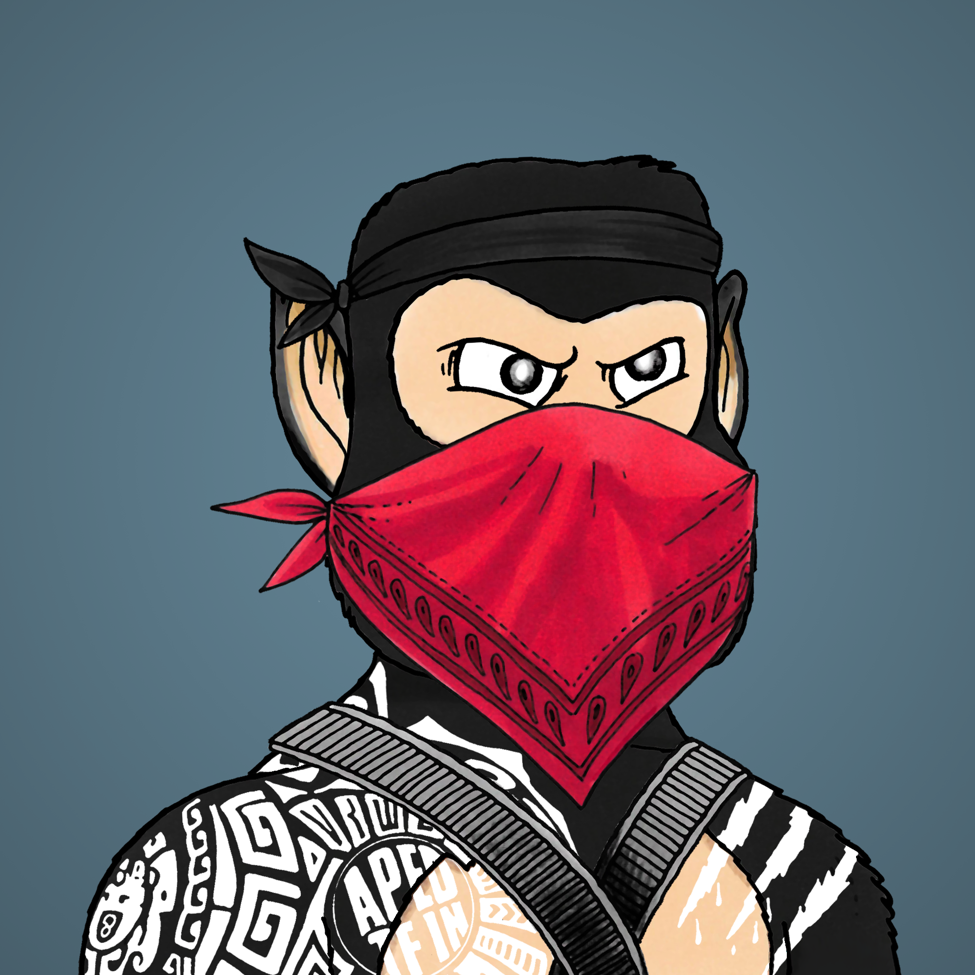 George Trosley - Jungle Freaks - Jungle Freak 1701 - NFT # 1701