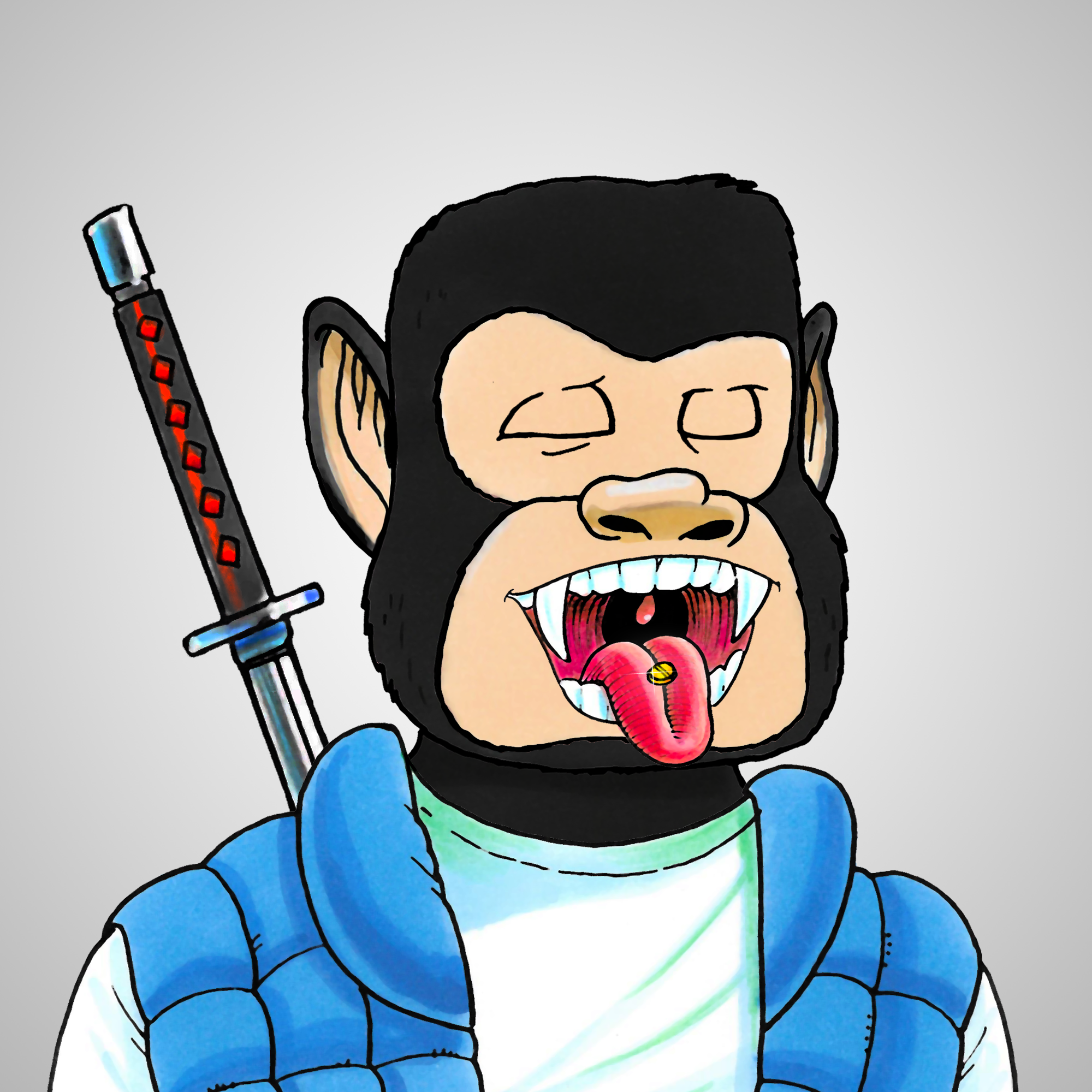 George Trosley - Jungle Freaks - Jungle Freak 1707 - NFT # 1707