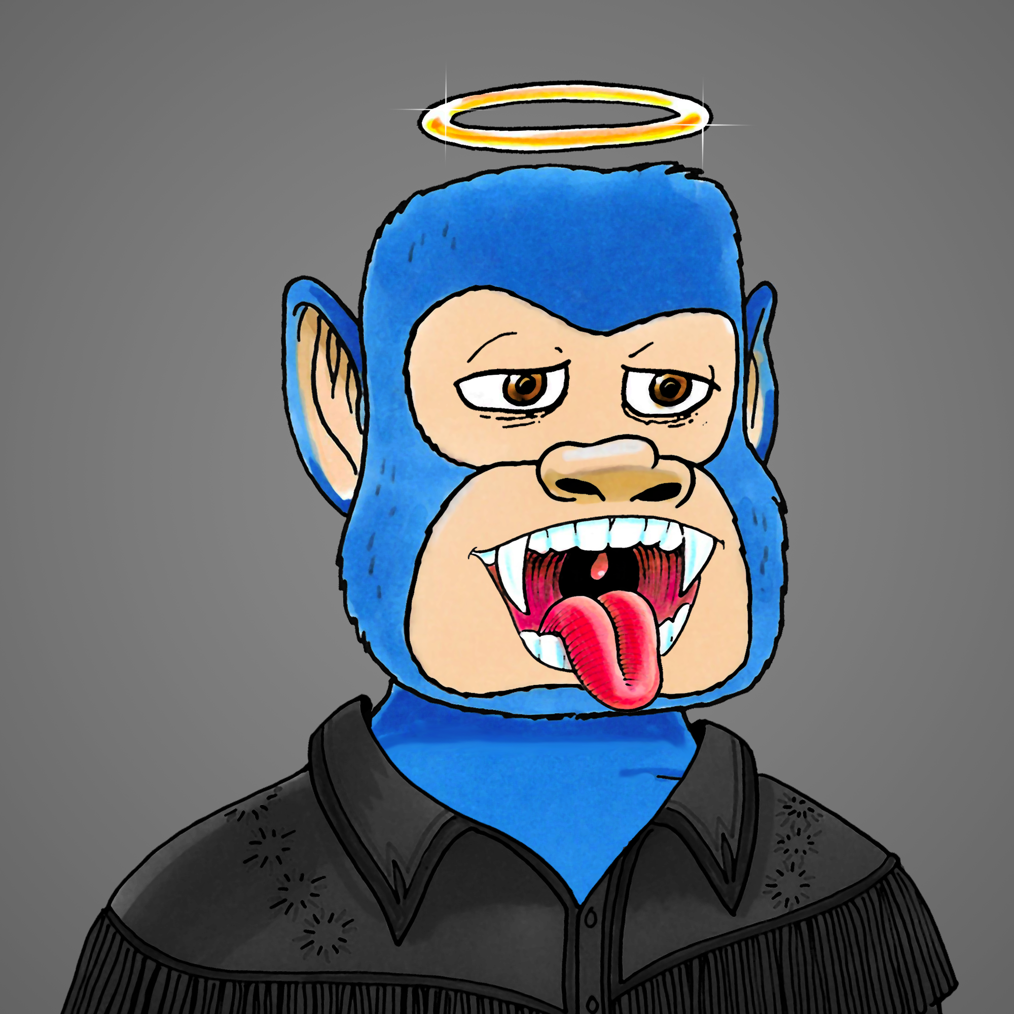 George Trosley - Jungle Freaks - Jungle Freak 171 - NFT # 171