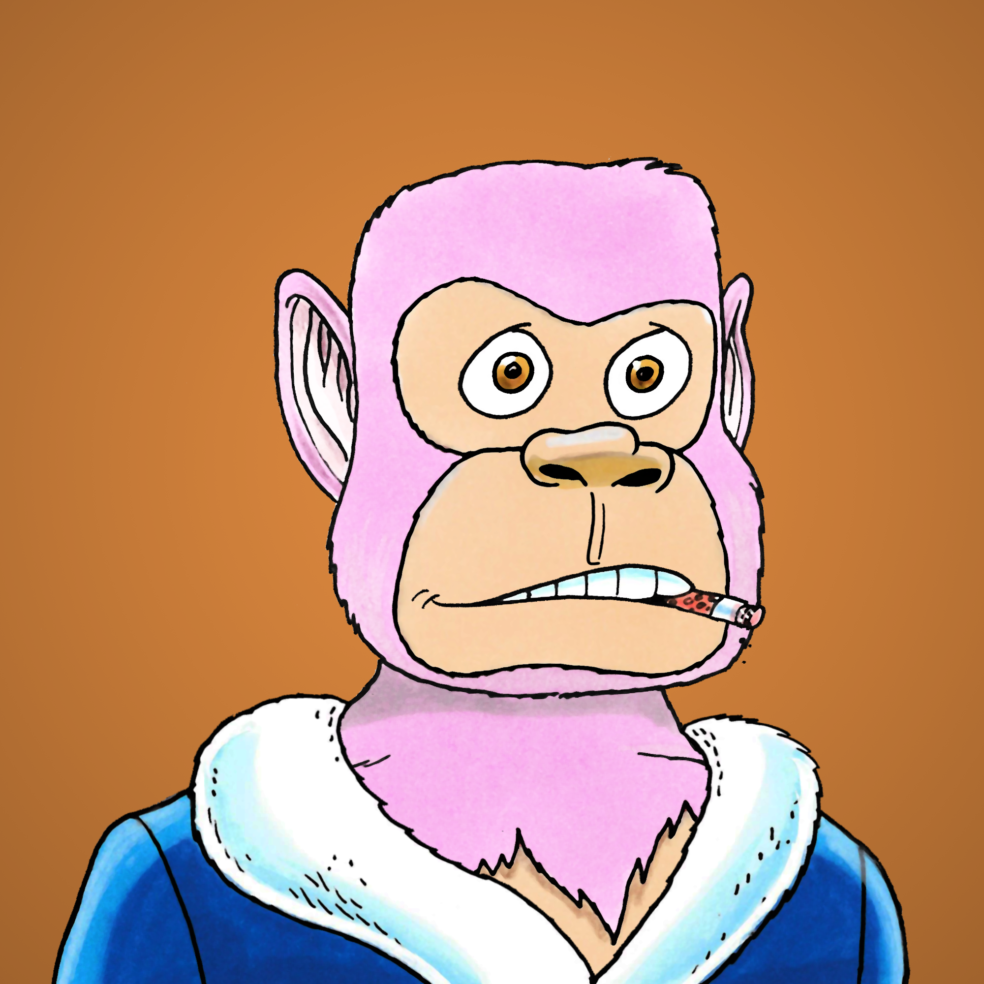 George Trosley - Jungle Freaks - Jungle Freak 1714 - NFT # 1714