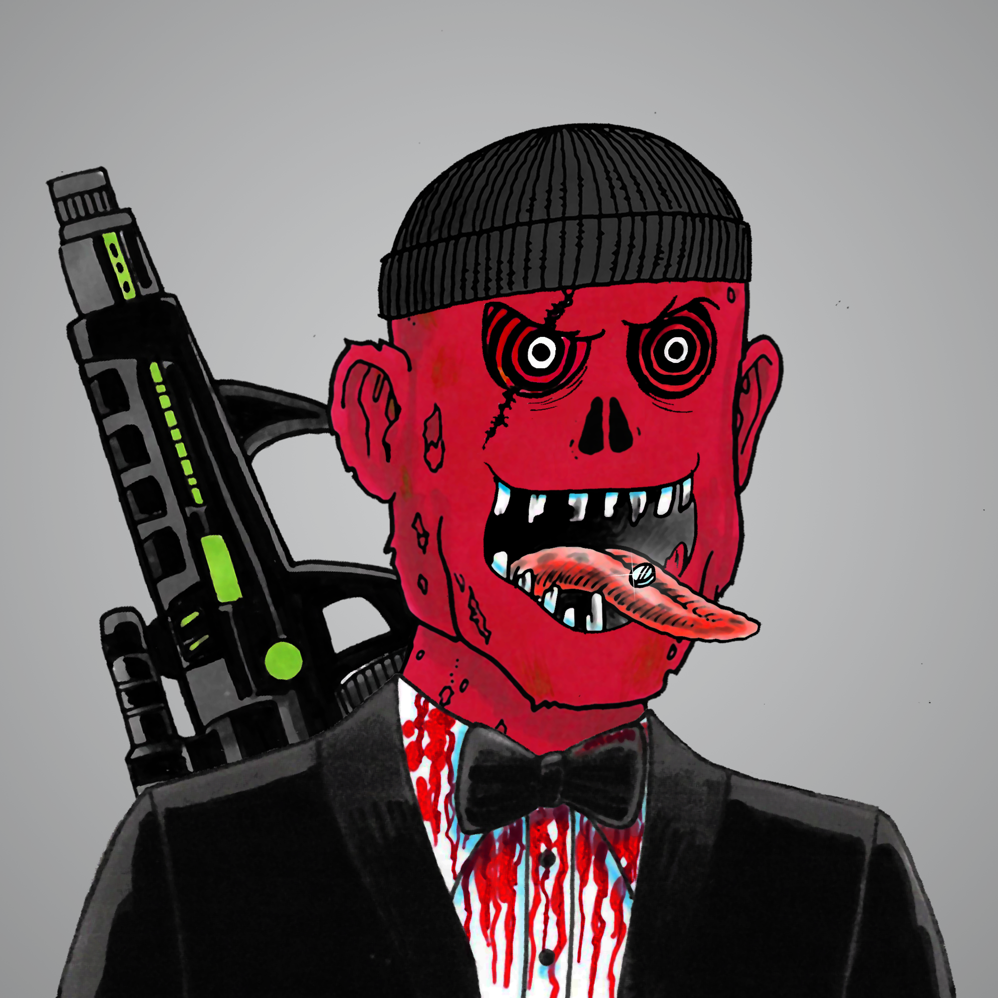 George Trosley - Jungle Freaks - Jungle Freak 1716 - NFT # 1716