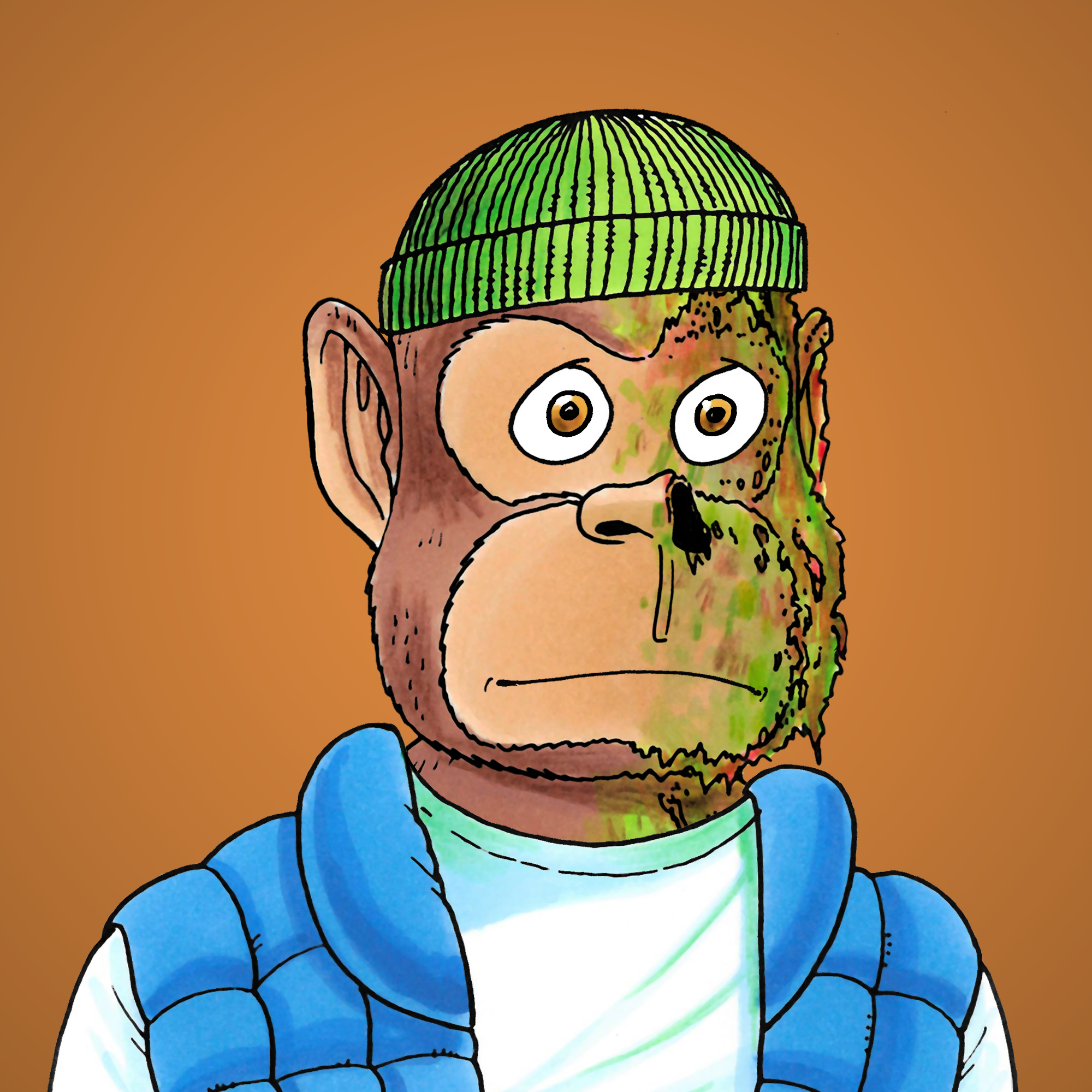 George Trosley - Jungle Freaks - Jungle Freak 1720 - NFT # 1720