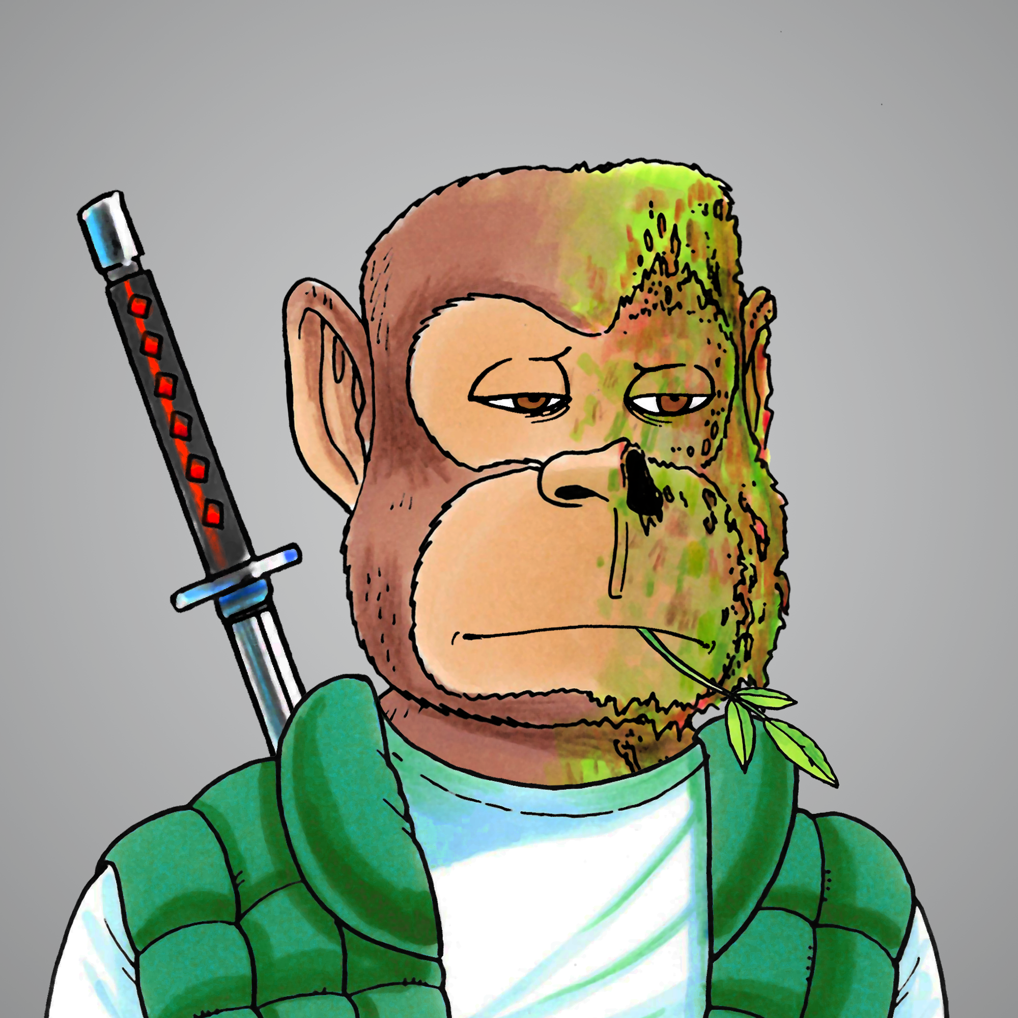 George Trosley - Jungle Freaks - Jungle Freak 1721 - NFT # 1721