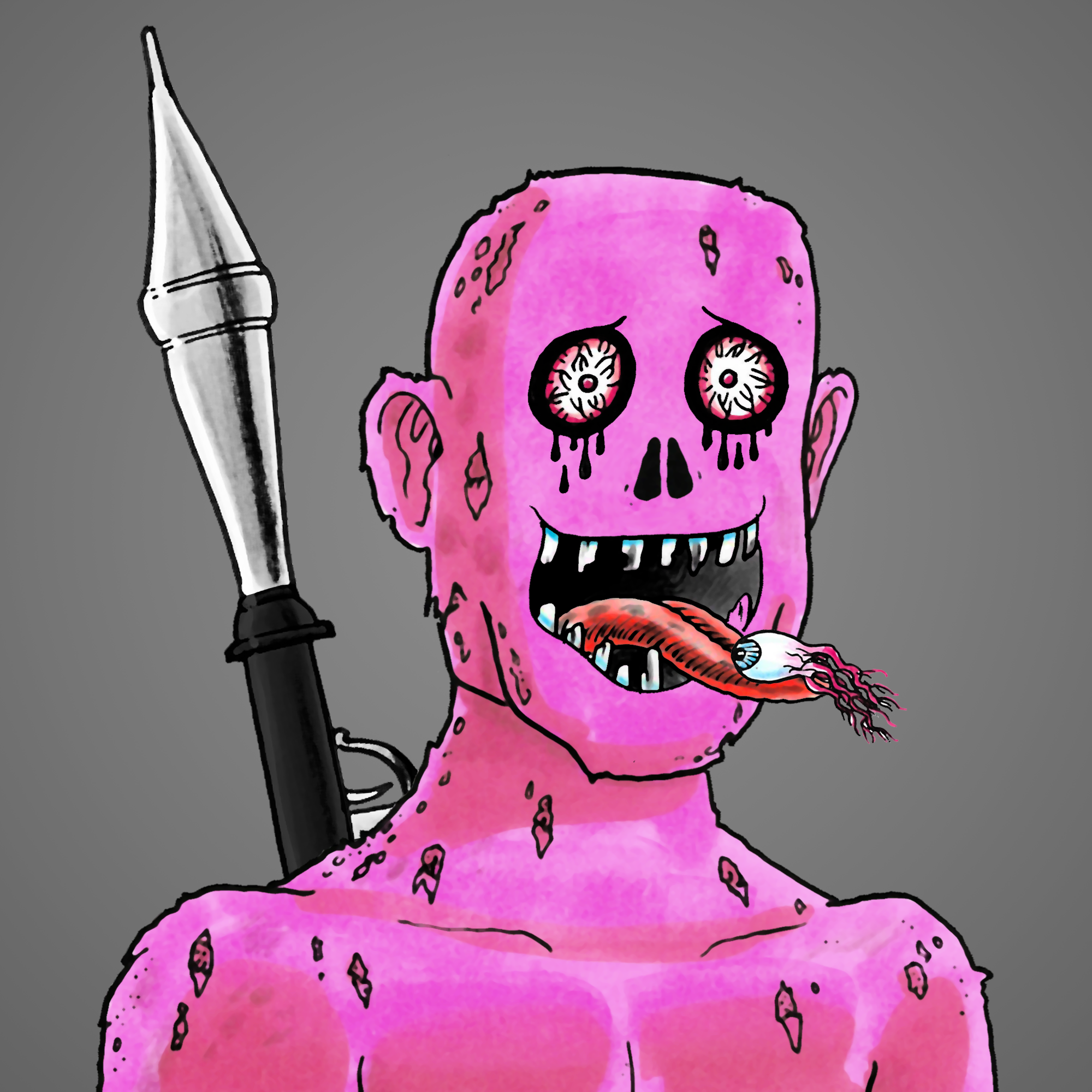 George Trosley - Jungle Freaks - Jungle Freak 1729 - NFT # 1729