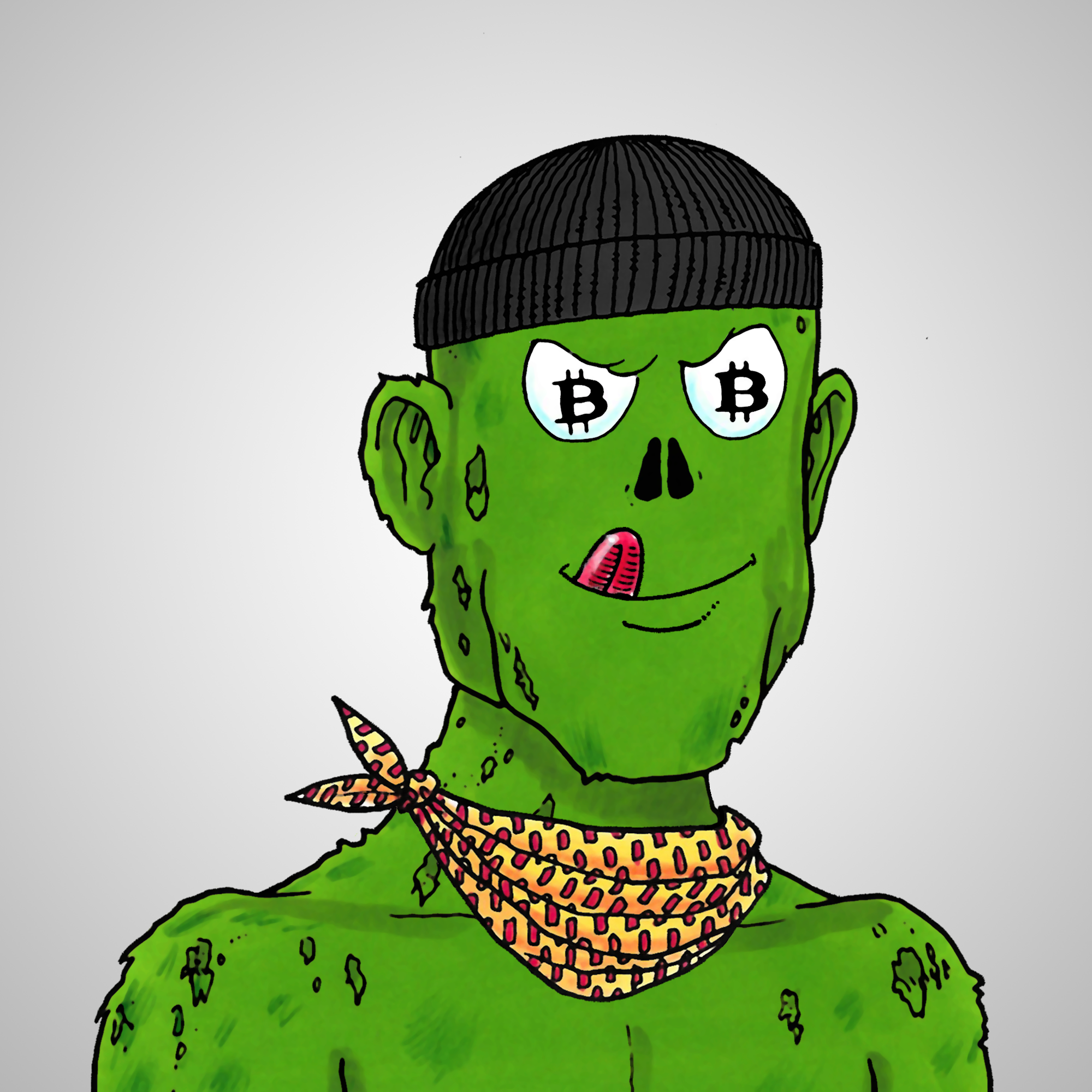 George Trosley - Jungle Freaks - Jungle Freak 1735 - NFT # 1735