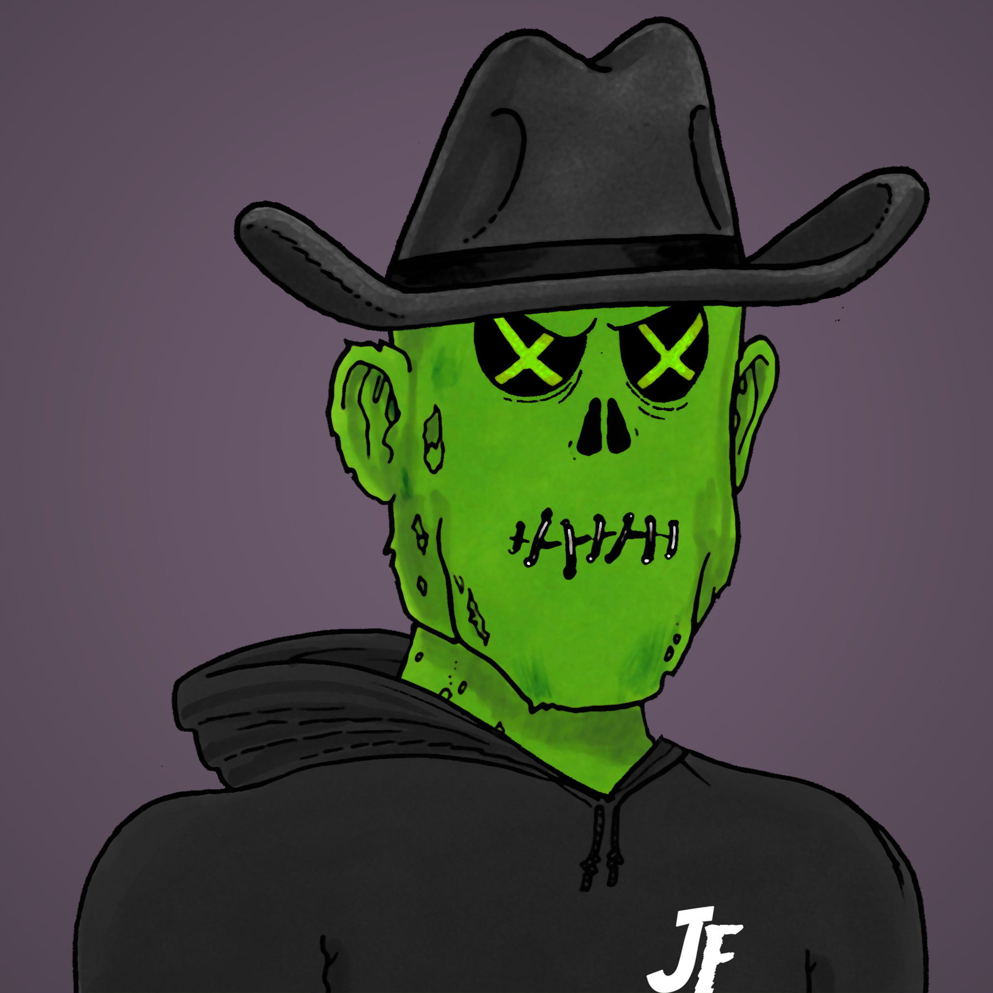 George Trosley - Jungle Freaks - Jungle Freak 1739 - NFT # 1739