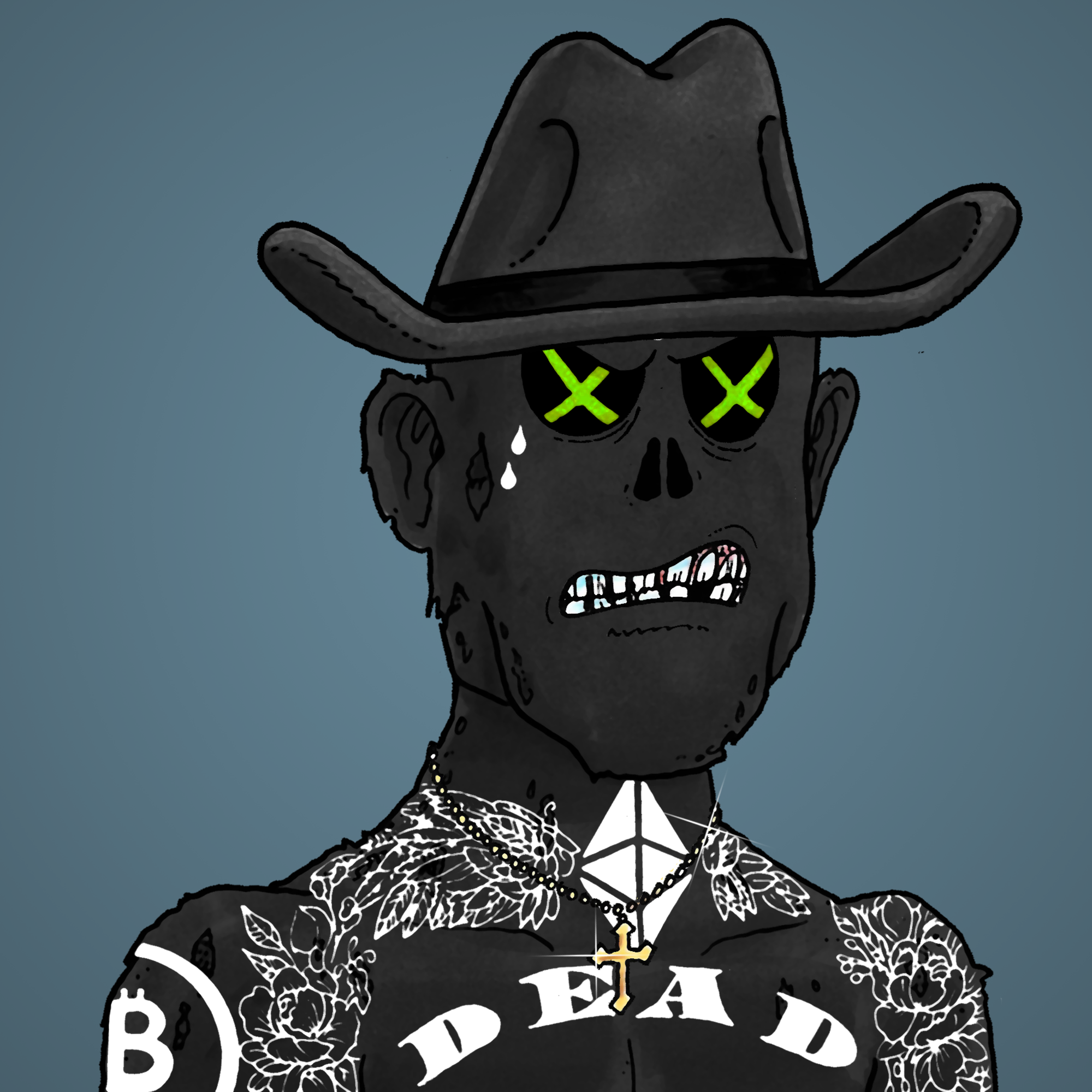 George Trosley - Jungle Freaks - Jungle Freak 175 - NFT # 175