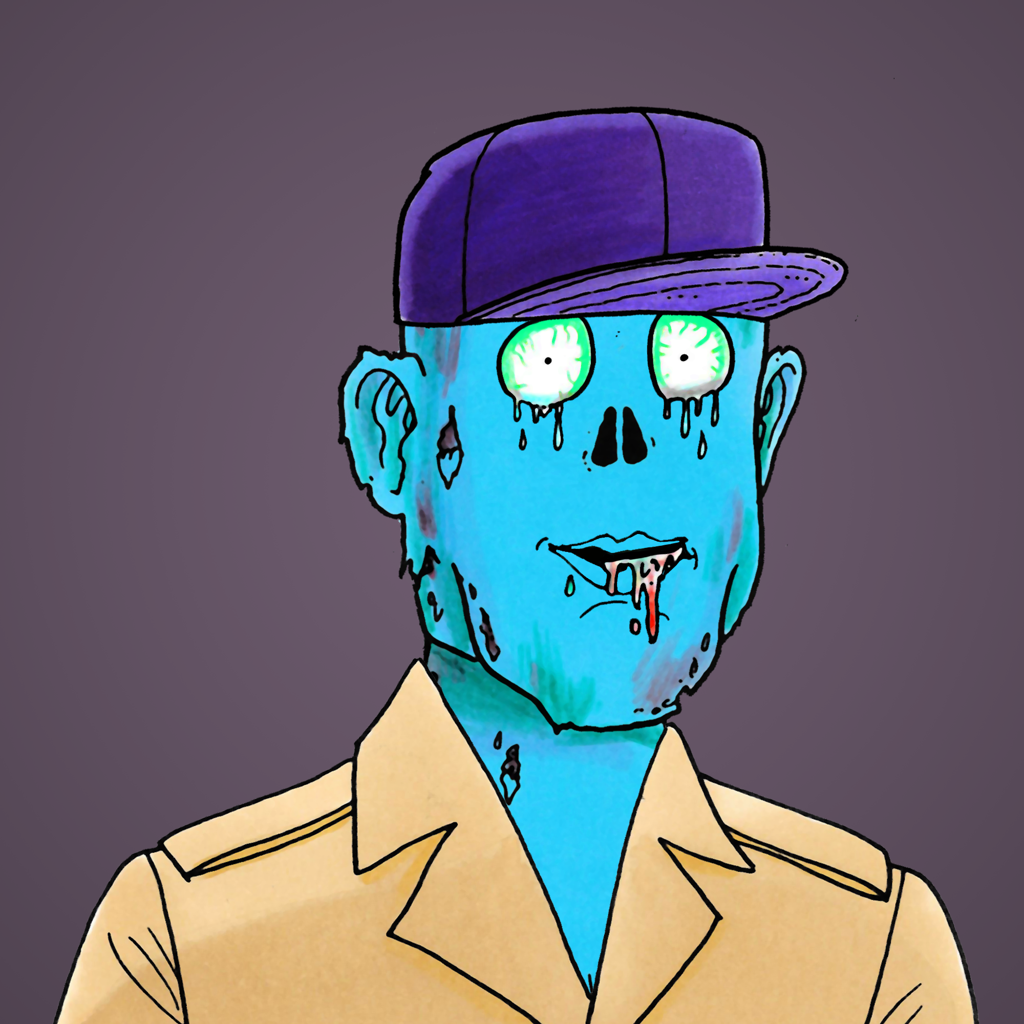 George Trosley - Jungle Freaks - Jungle Freak 1753 - NFT # 1753