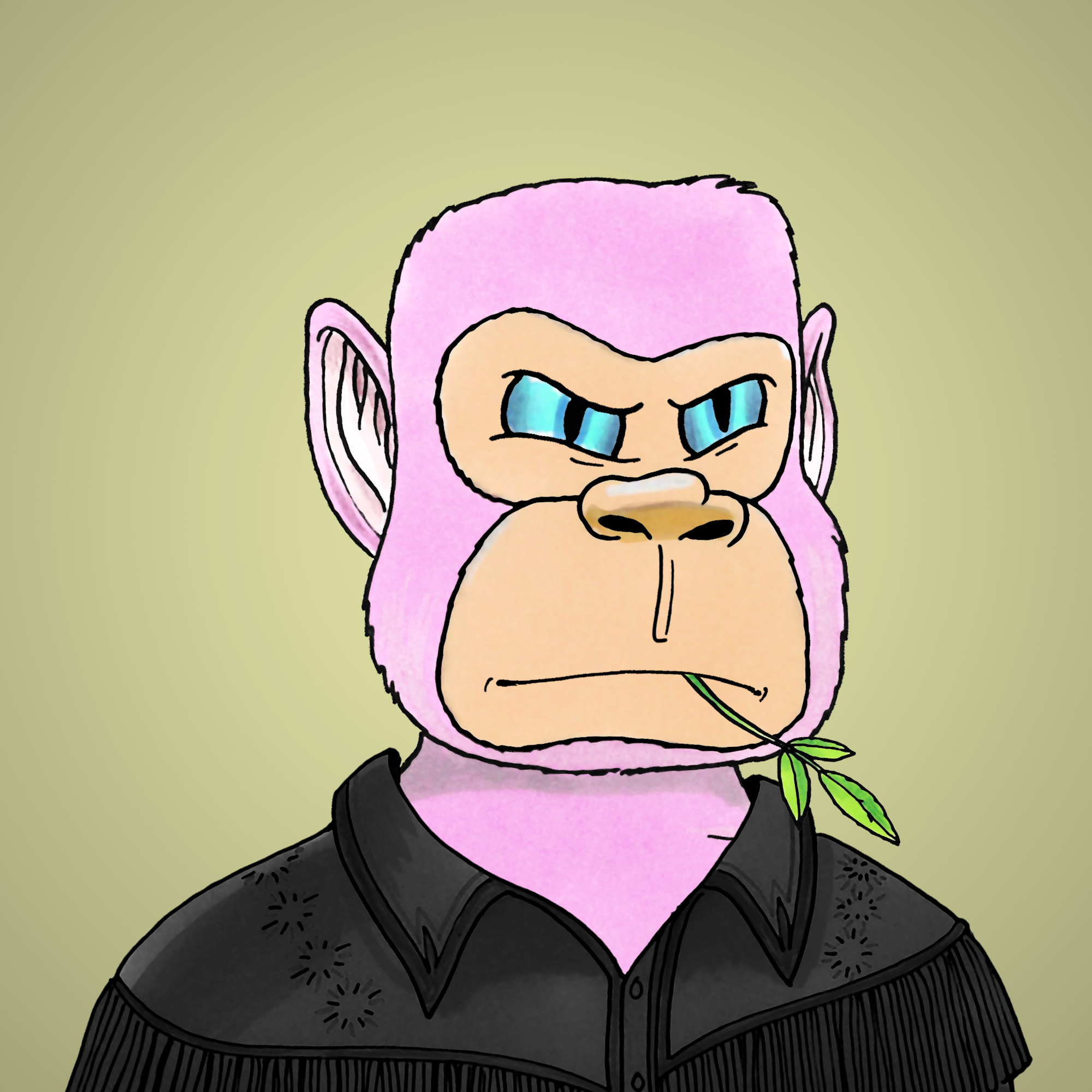 George Trosley - Jungle Freaks - Jungle Freak 1755 - NFT # 1755