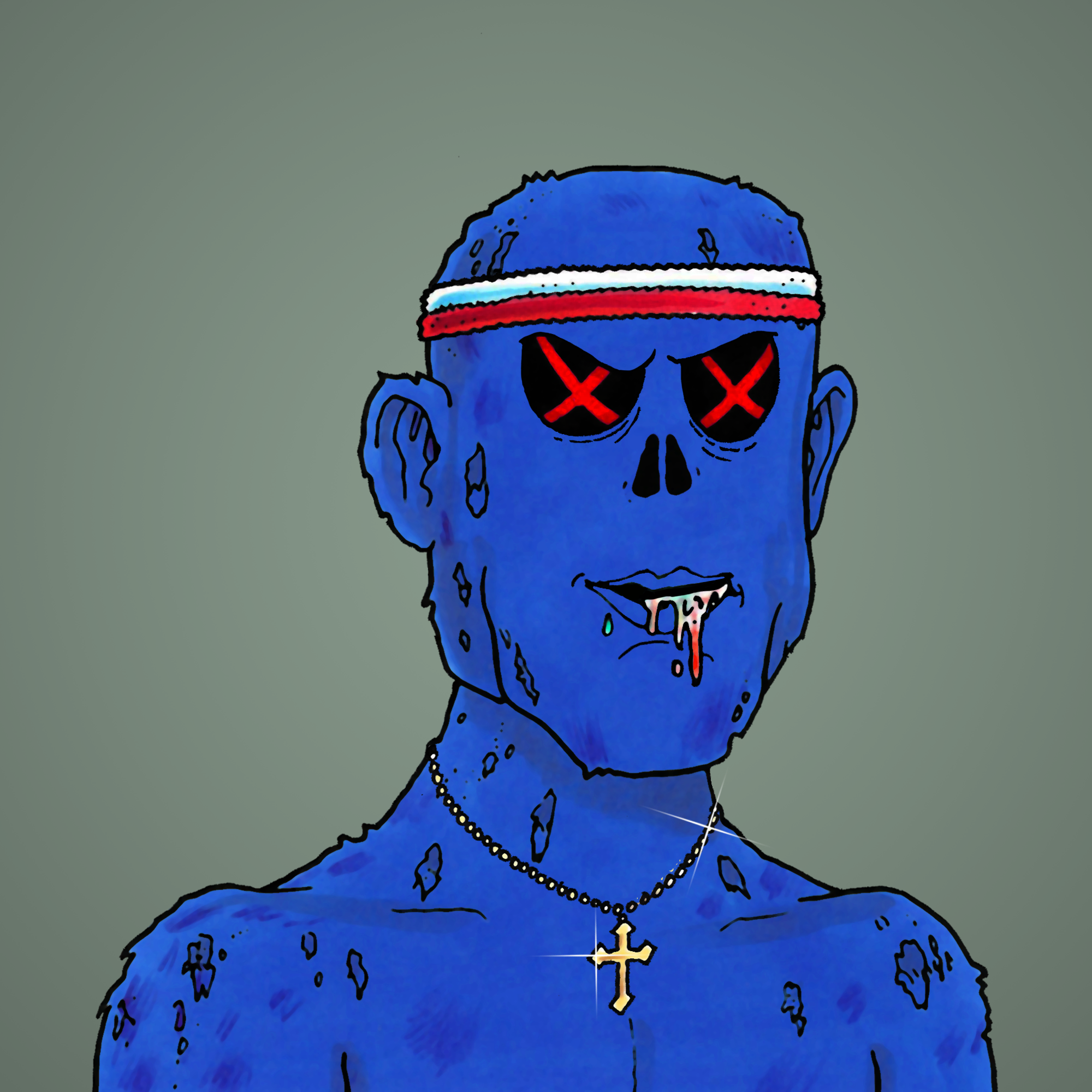 George Trosley - Jungle Freaks - Jungle Freak 1766 - NFT # 1766