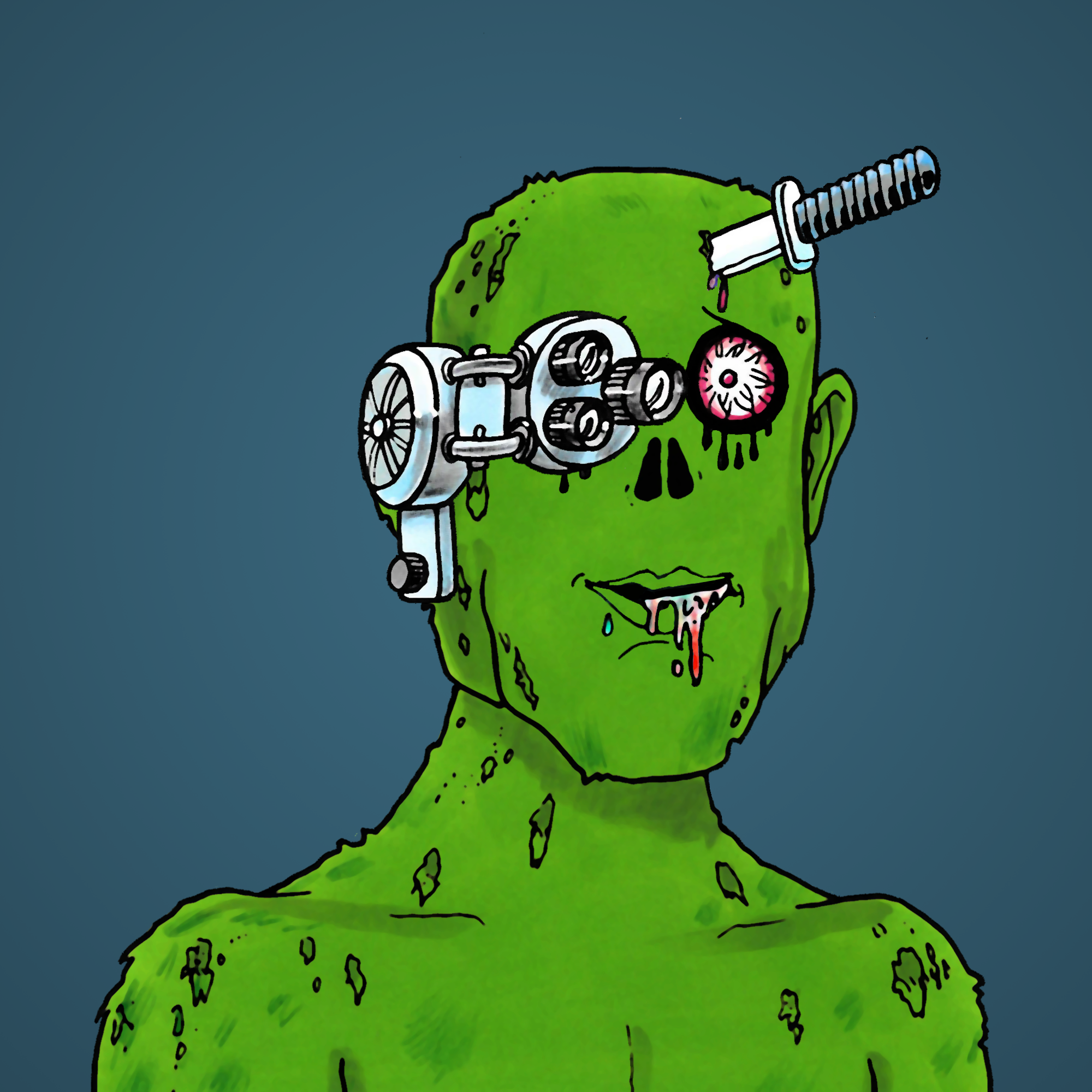 George Trosley - Jungle Freaks - Jungle Freak 1767 - NFT # 1767