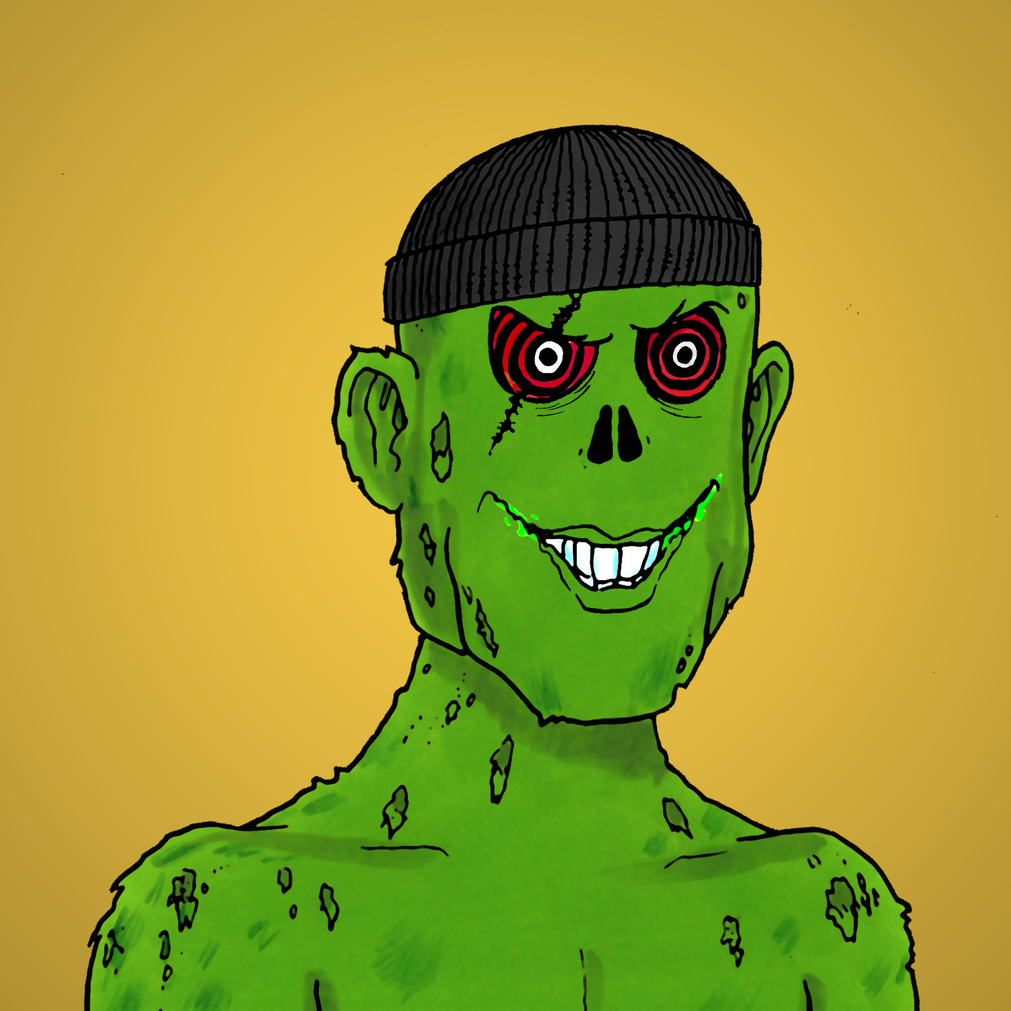 George Trosley - Jungle Freaks - Jungle Freak 1772 - NFT # 1772