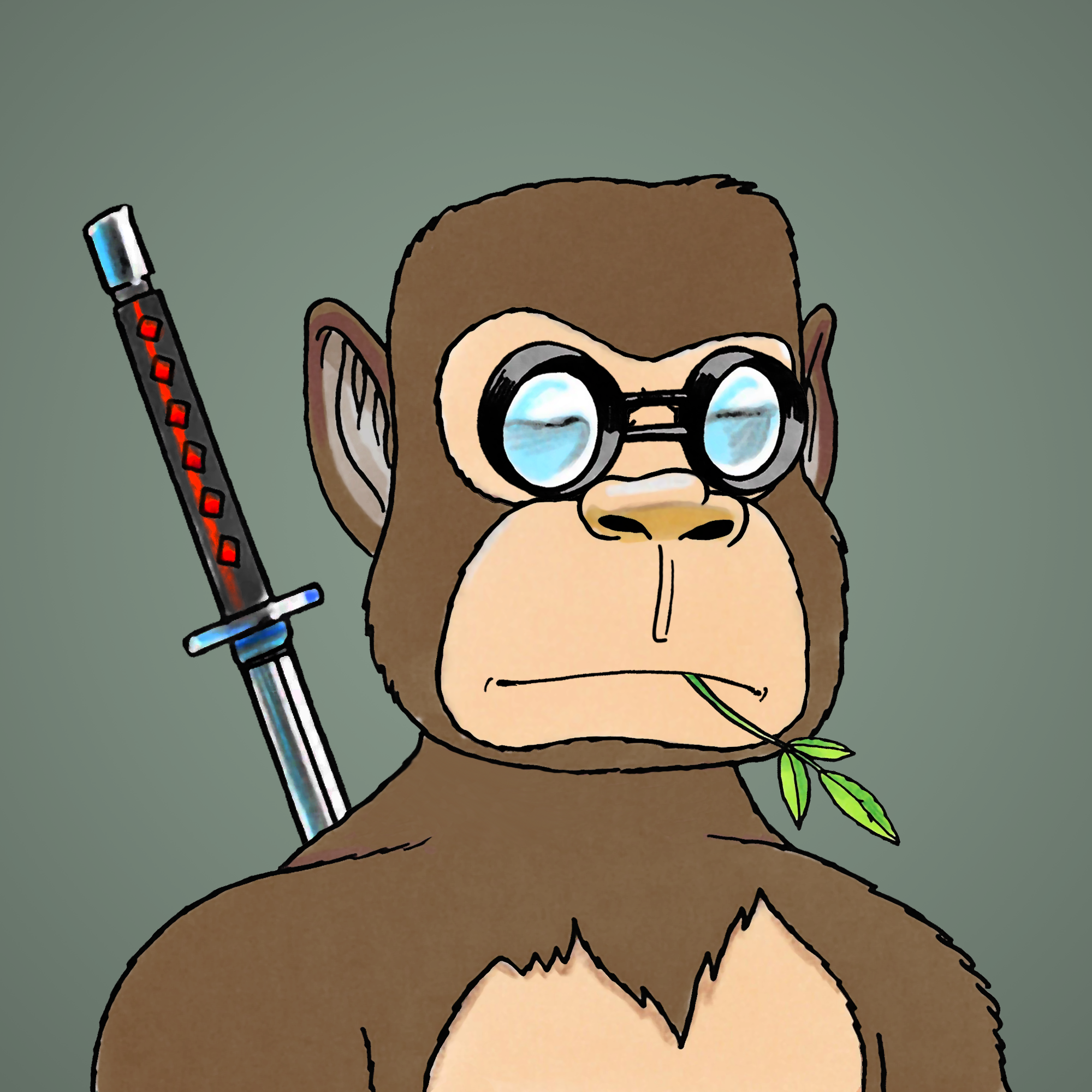 George Trosley - Jungle Freaks - Jungle Freak 1773 - NFT # 1773