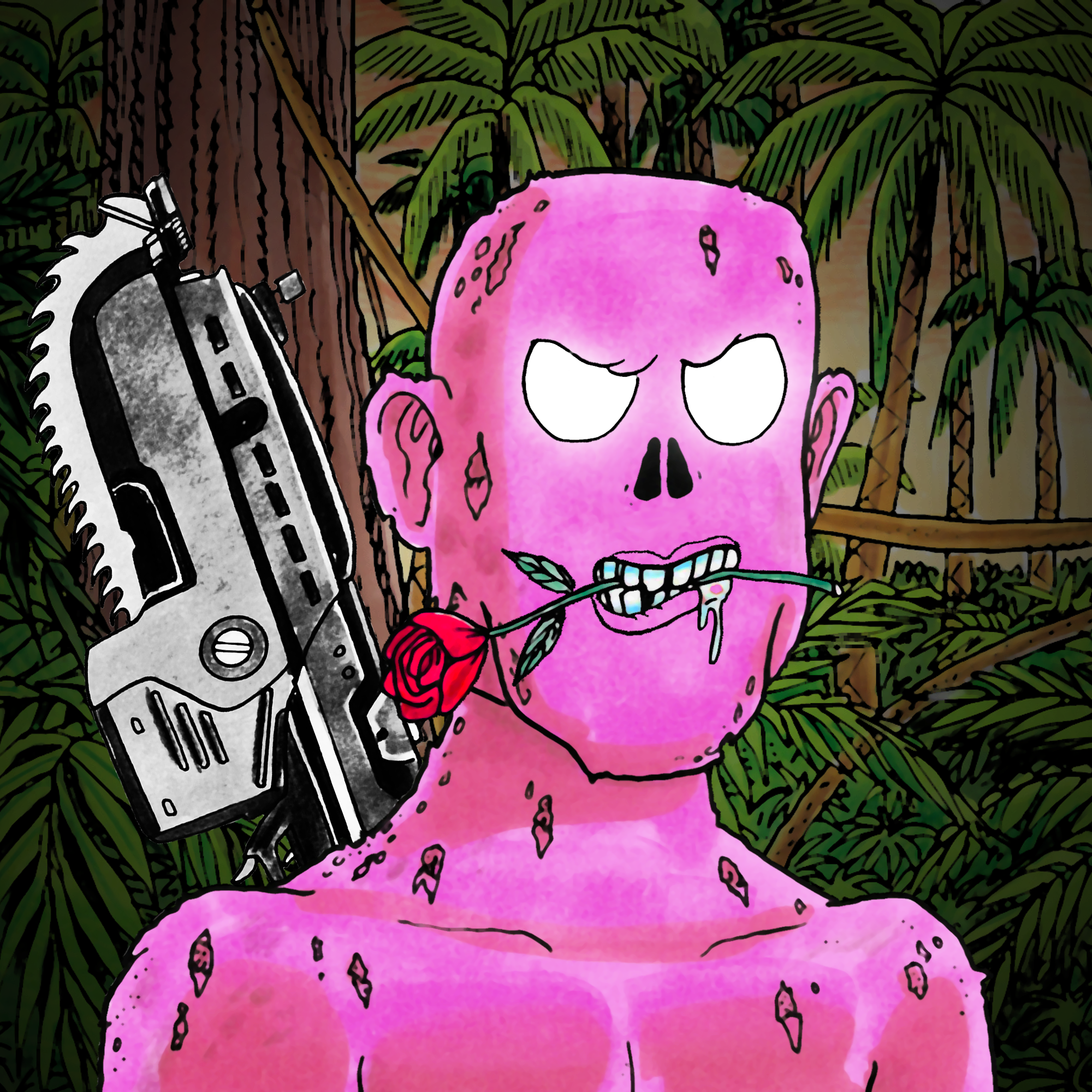 George Trosley - Jungle Freaks - Jungle Freak 1780 - NFT # 1780