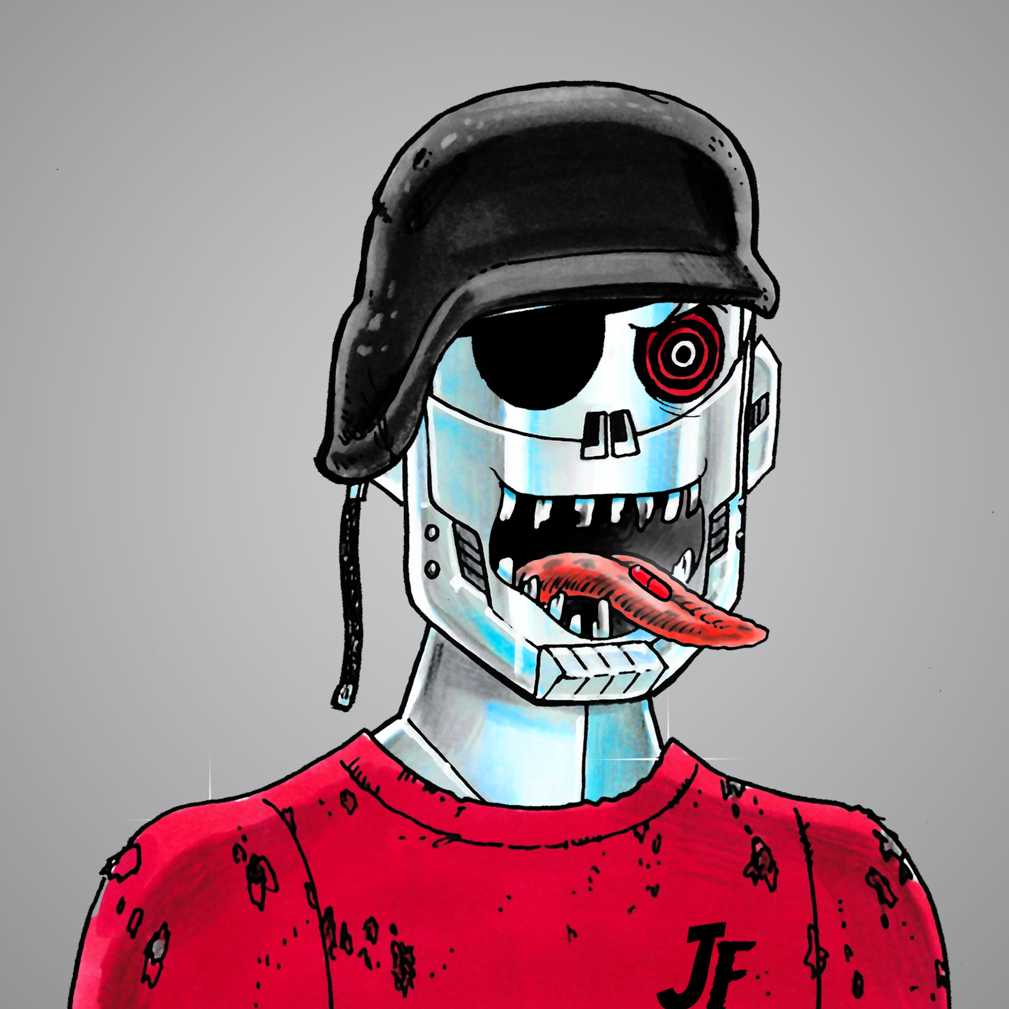 George Trosley - Jungle Freaks - Jungle Freak 1782 - NFT # 1782