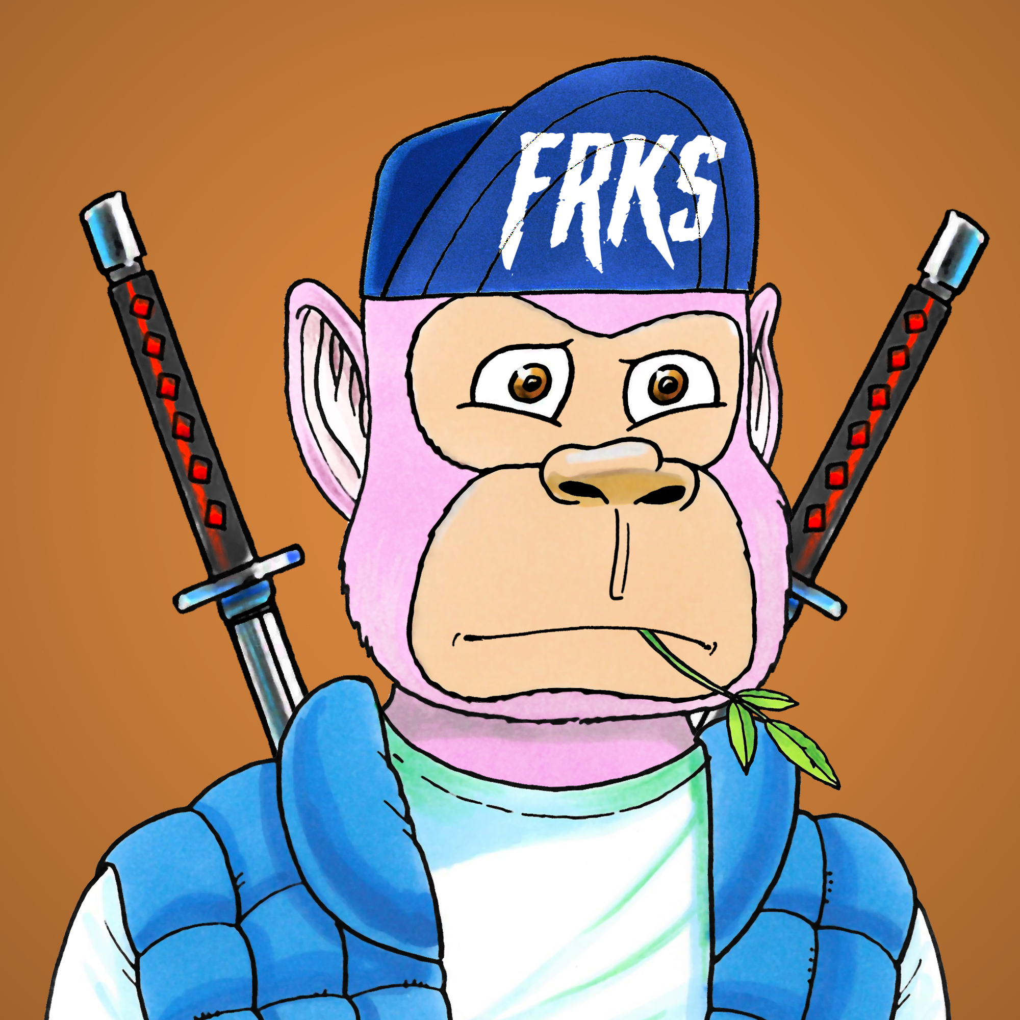 George Trosley - Jungle Freaks - Jungle Freak 1785 - NFT # 1785