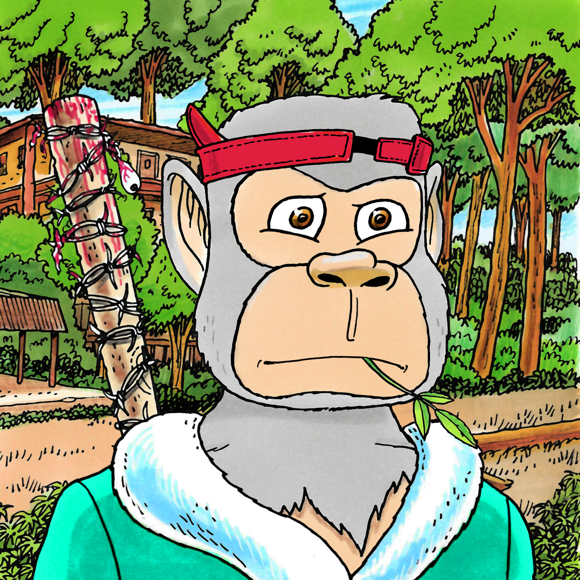 George Trosley - Jungle Freaks - Jungle Freak 1789 - NFT # 1789