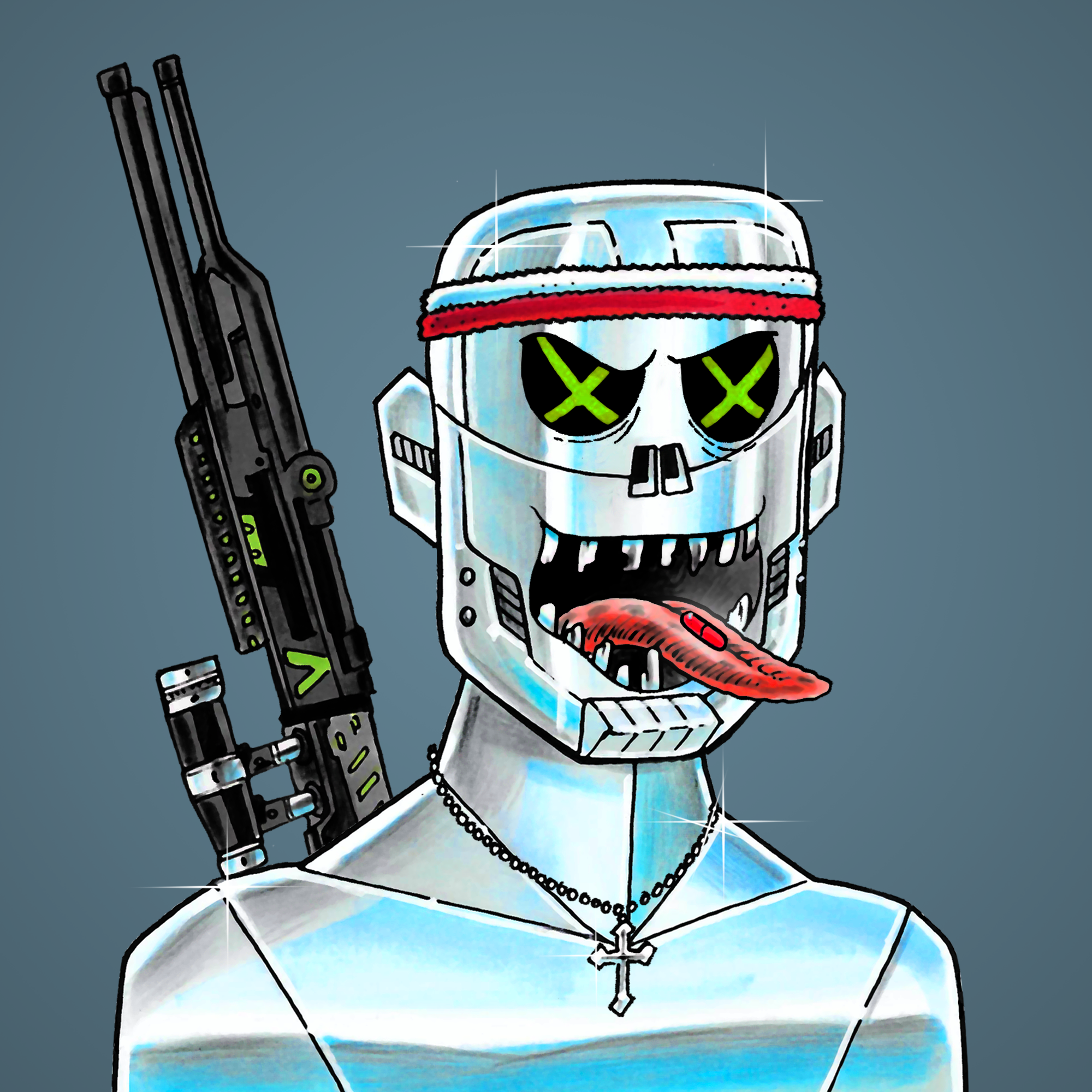 George Trosley - Jungle Freaks - Jungle Freak 179 - NFT # 179