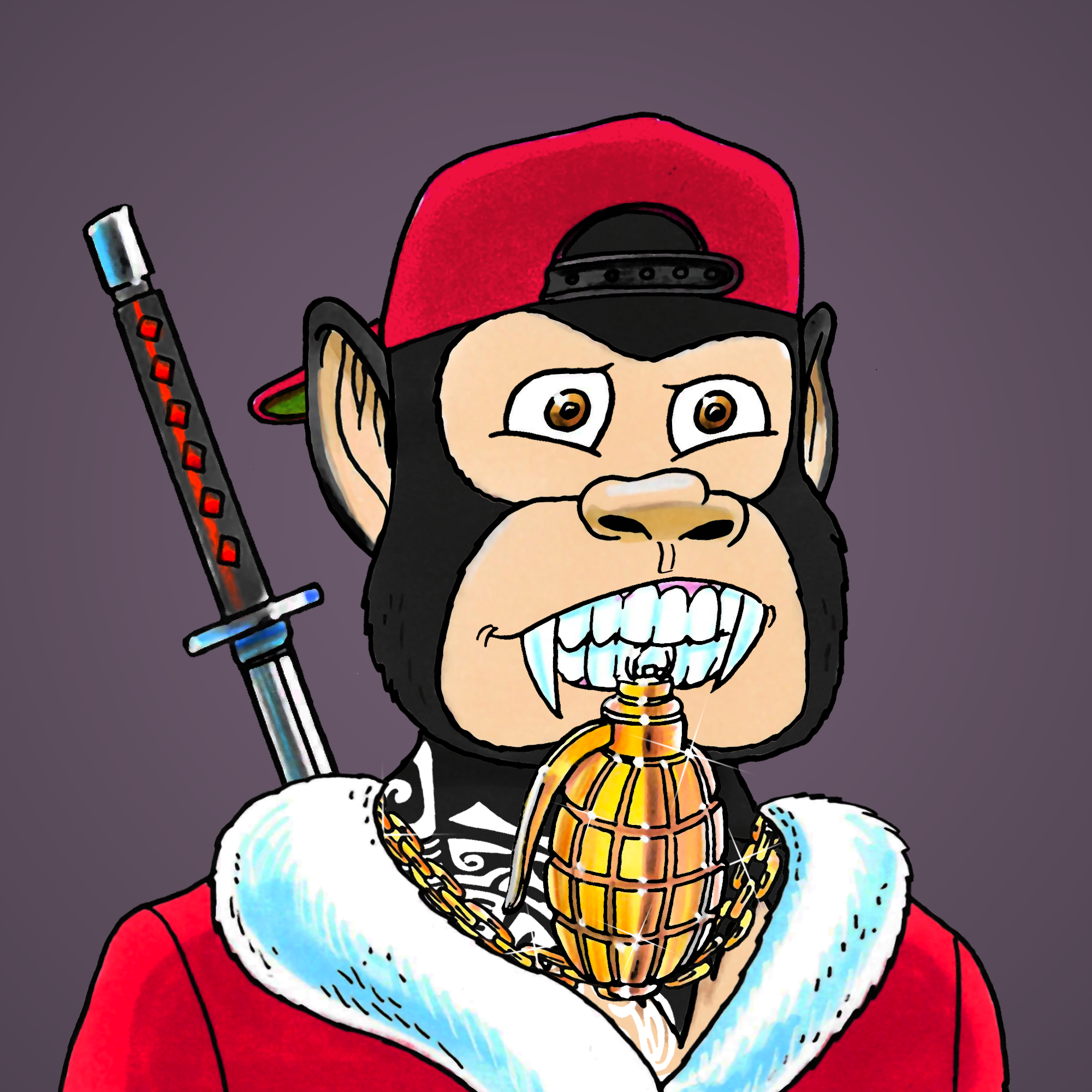 George Trosley - Jungle Freaks - Jungle Freak 1792 - NFT # 1792