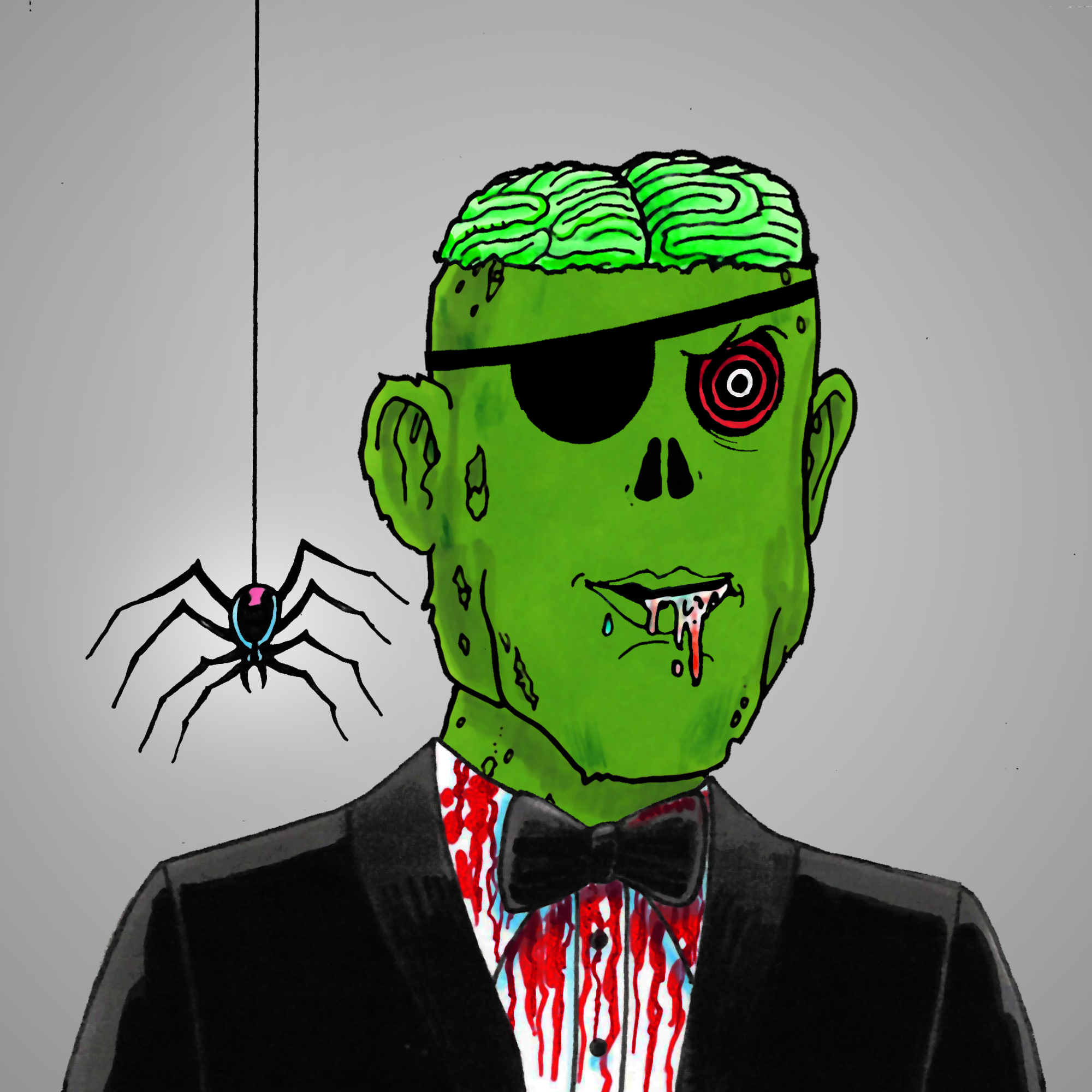 George Trosley - Jungle Freaks - Jungle Freak 1797 - NFT # 1797