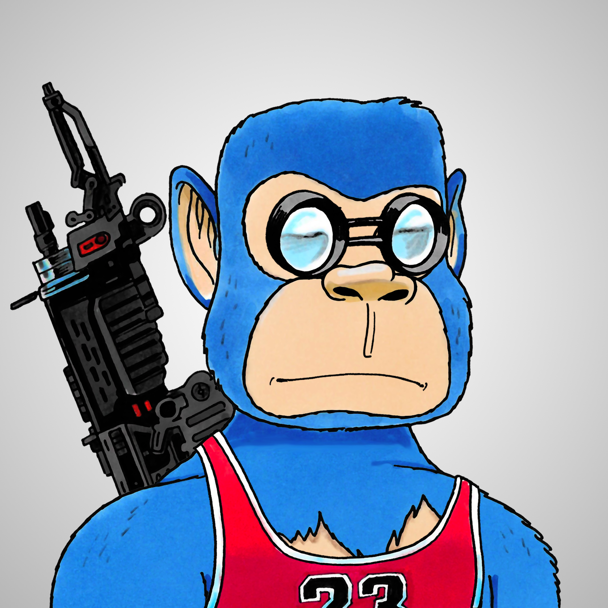 George Trosley - Jungle Freaks - Jungle Freak 1798 - NFT # 1798