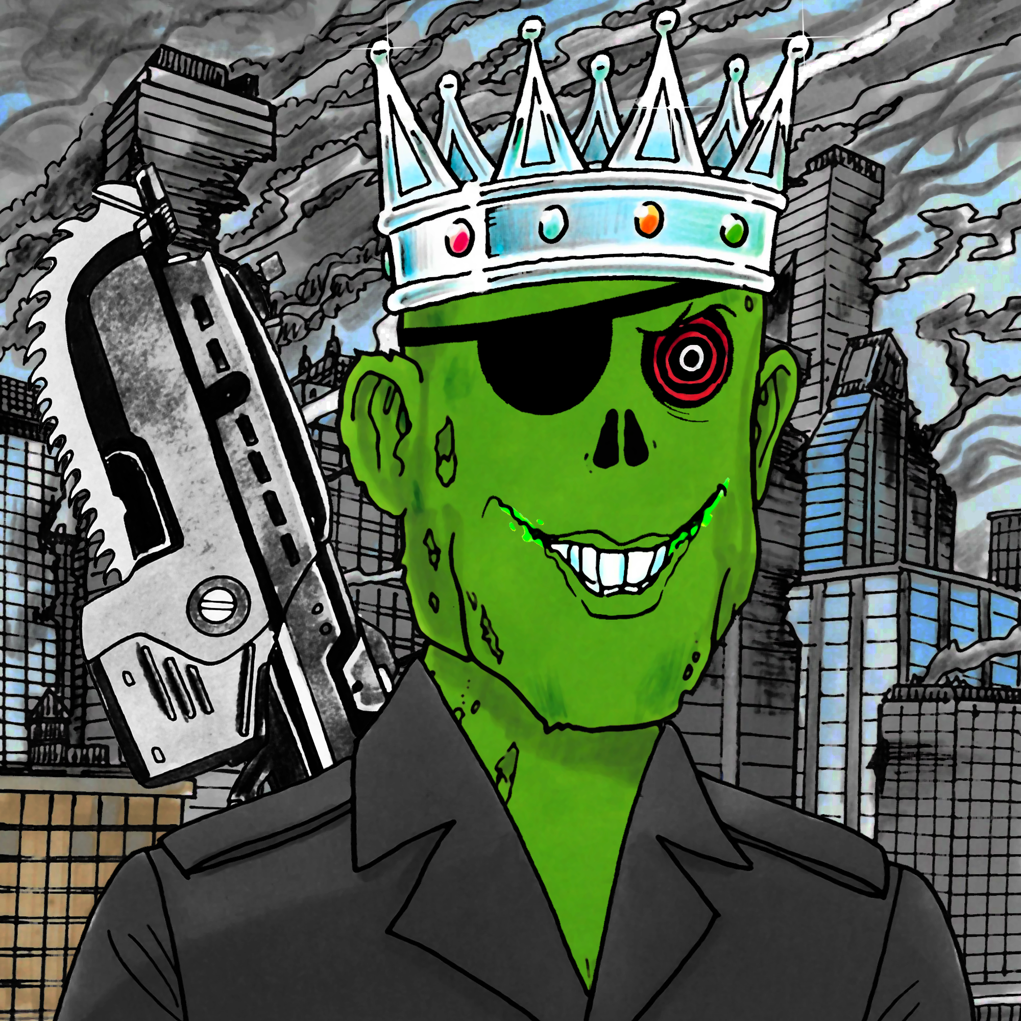 George Trosley - Jungle Freaks - Jungle Freak 180 - NFT # 180