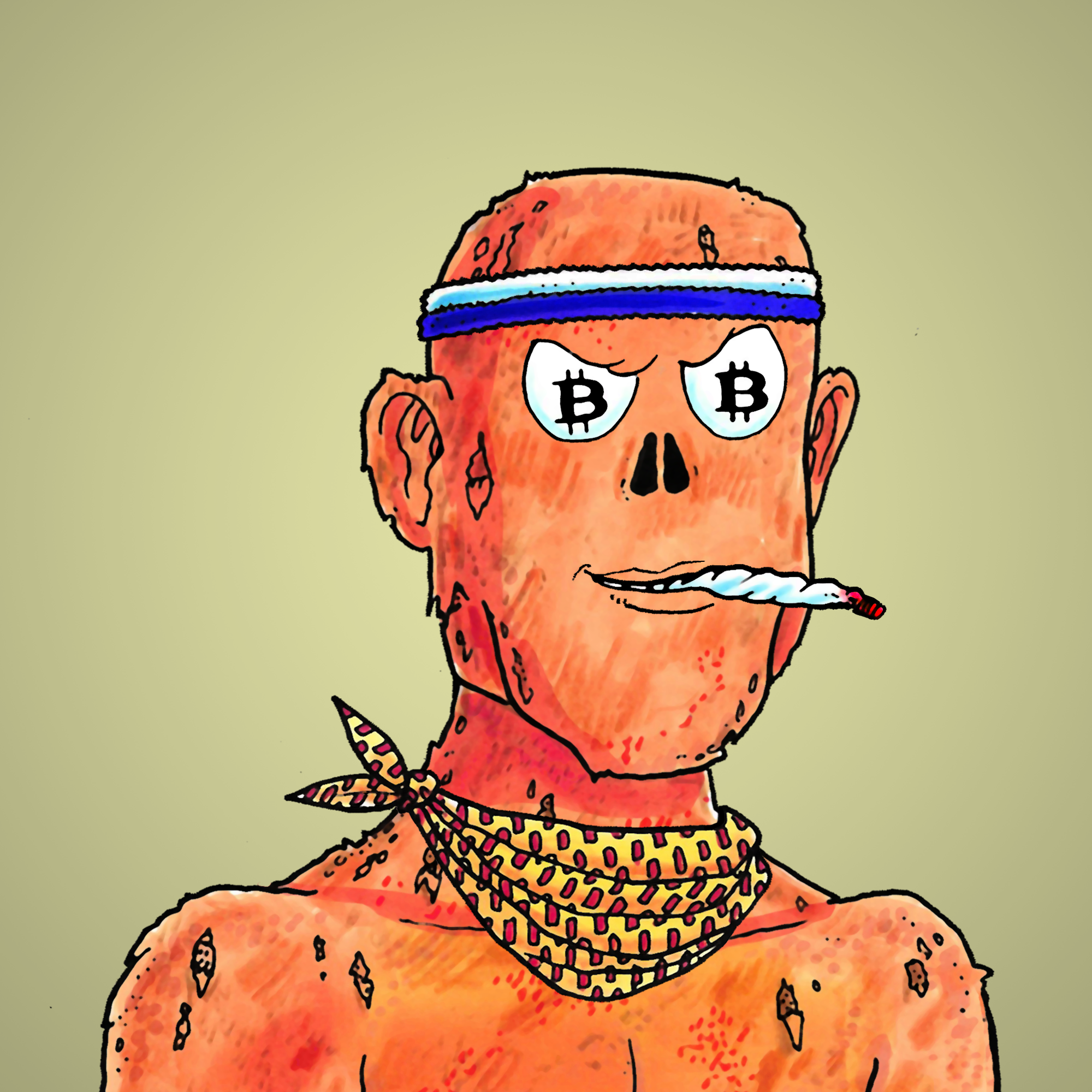 George Trosley - Jungle Freaks - Jungle Freak 1804 - NFT # 1804