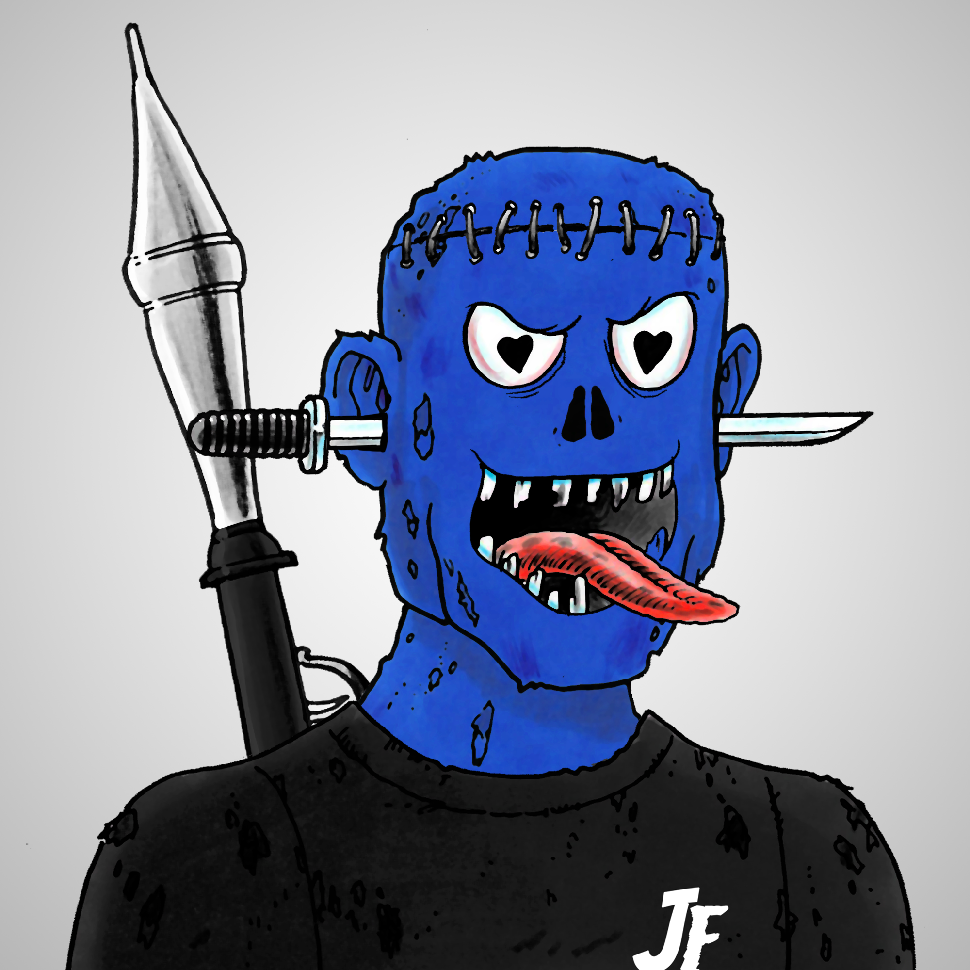 George Trosley - Jungle Freaks - Jungle Freak 1807 - NFT # 1807