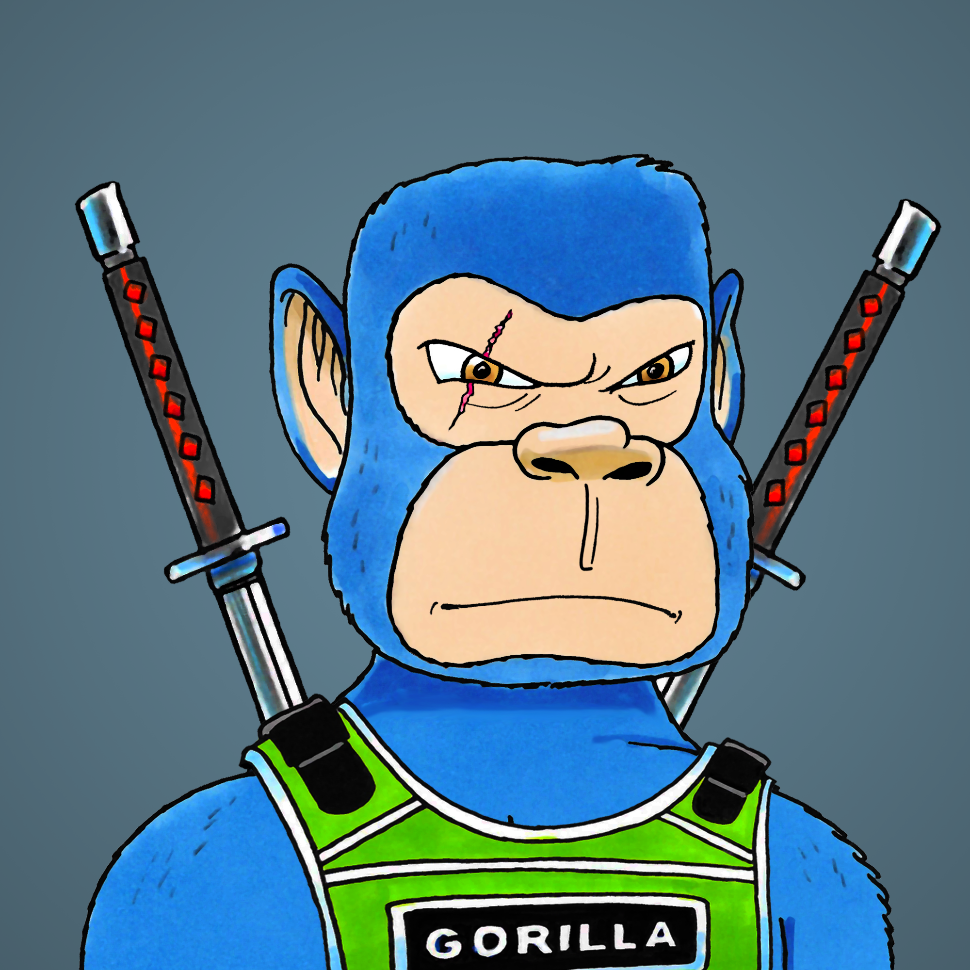 George Trosley - Jungle Freaks - Jungle Freak 181 - NFT # 181