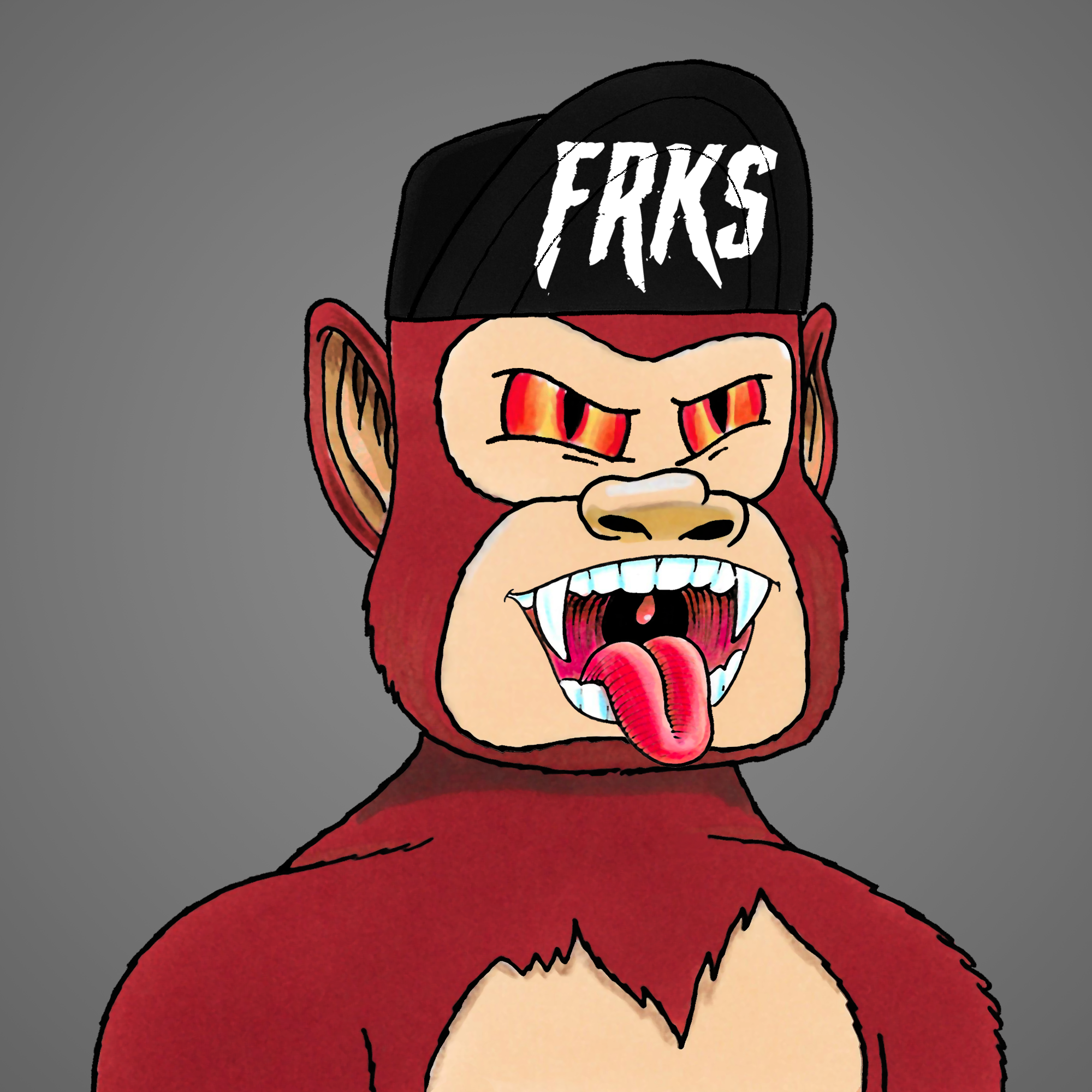 George Trosley - Jungle Freaks - Jungle Freak 1811 - NFT # 1811