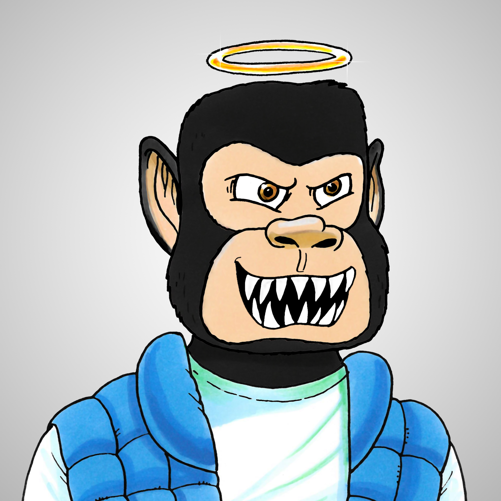 George Trosley - Jungle Freaks - Jungle Freak 1817 - NFT # 1817