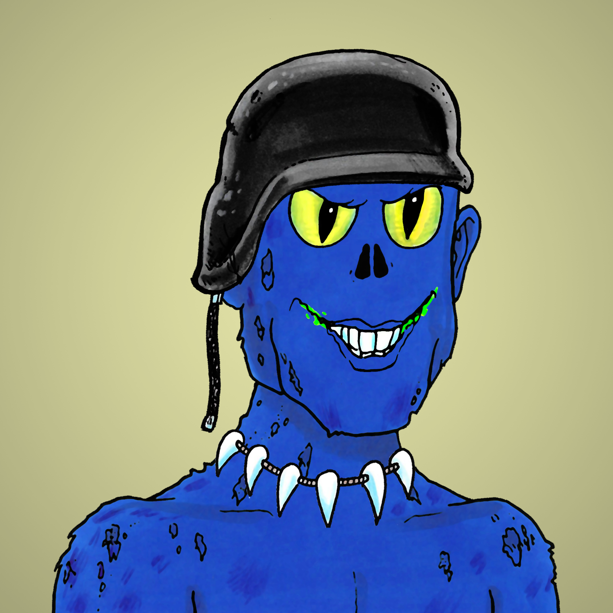 George Trosley - Jungle Freaks - Jungle Freak 1820 - NFT # 1820