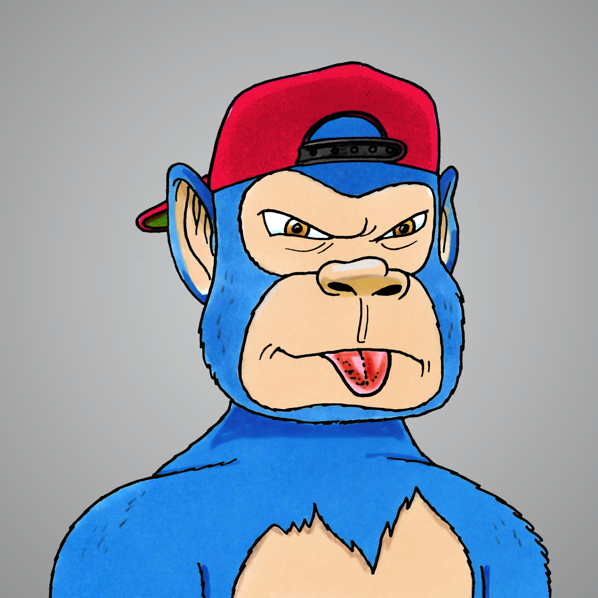 George Trosley - Jungle Freaks - Jungle Freak 1824 - NFT # 1824