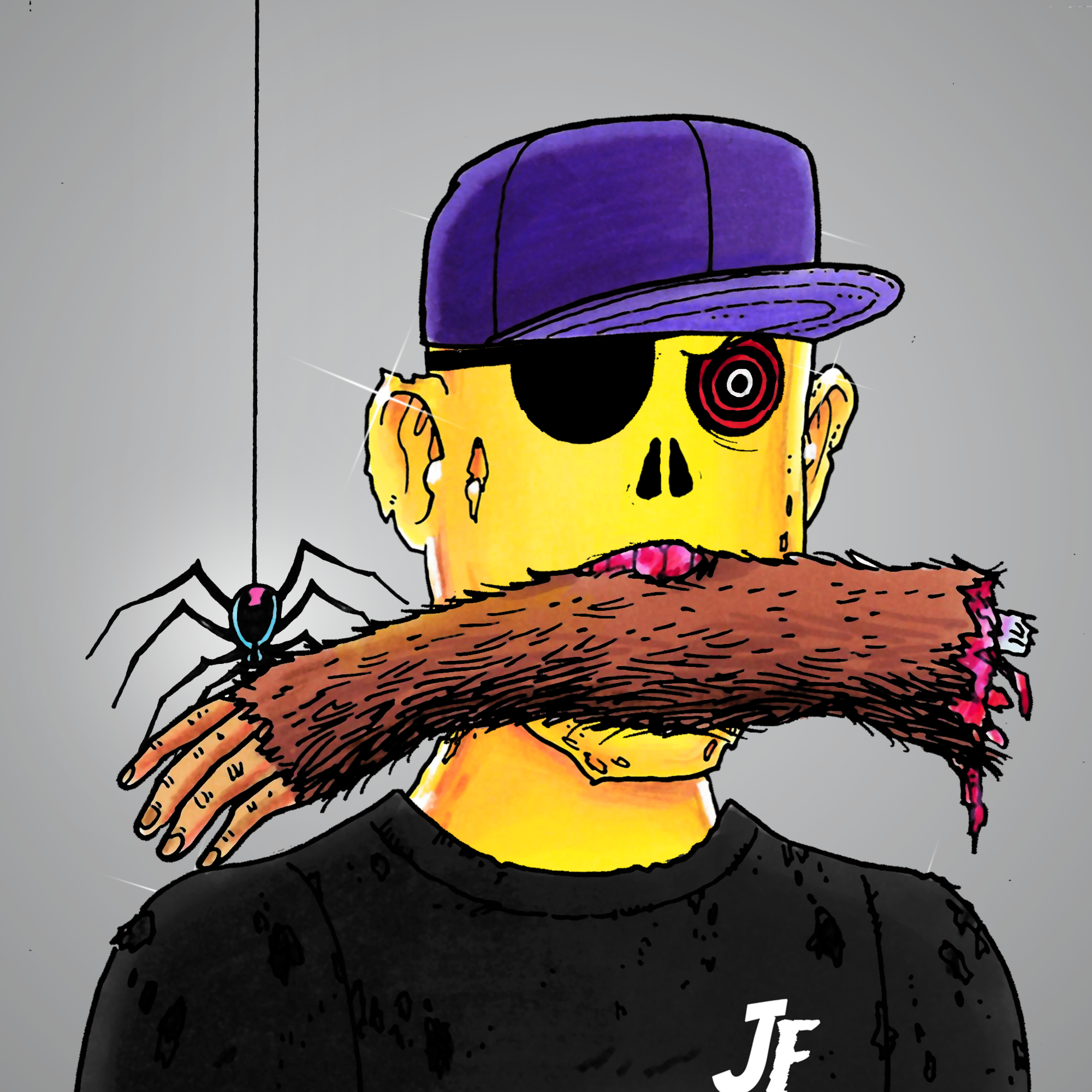 George Trosley - Jungle Freaks - Jungle Freak 1825 - NFT # 1825