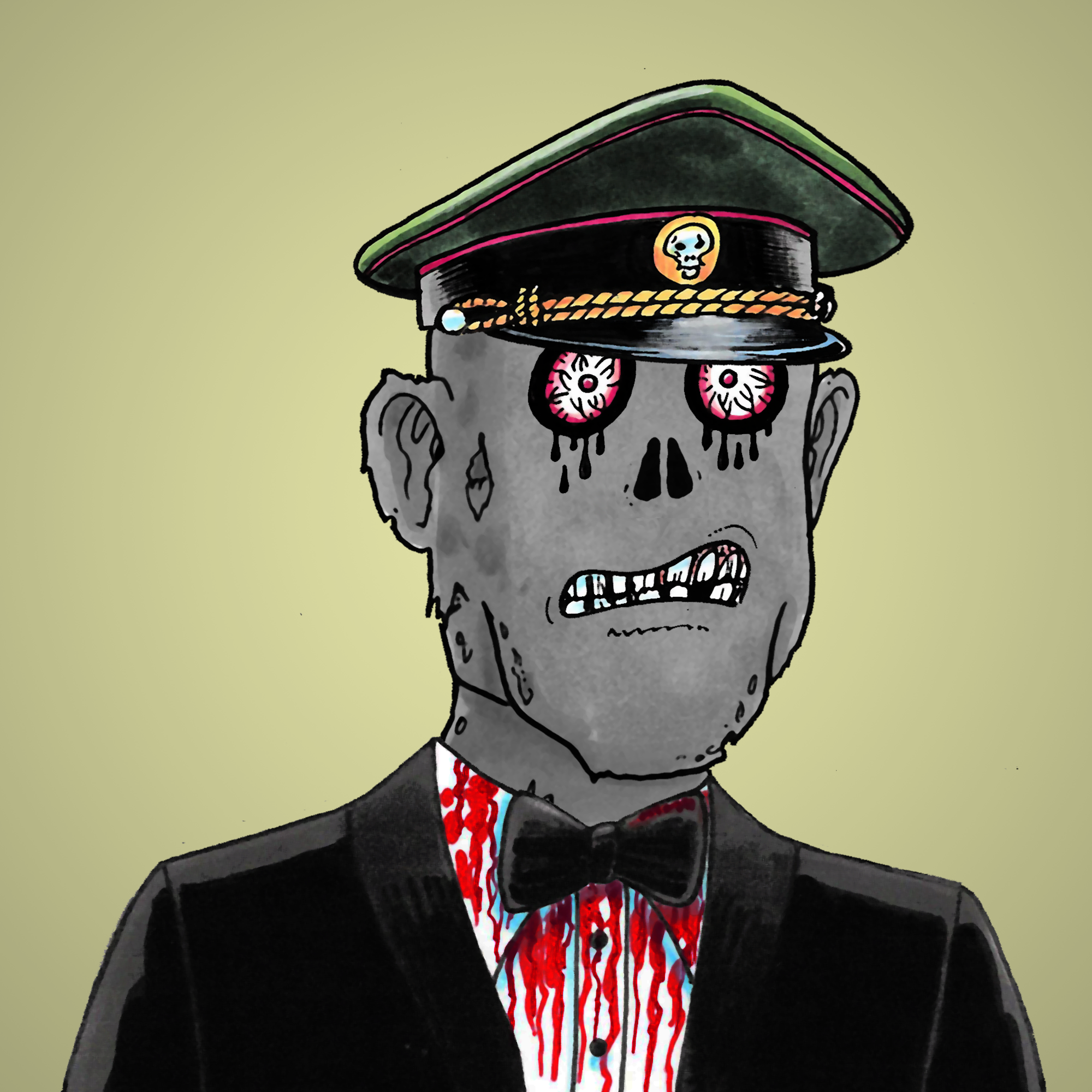 George Trosley - Jungle Freaks - Jungle Freak 1826 - NFT # 1826