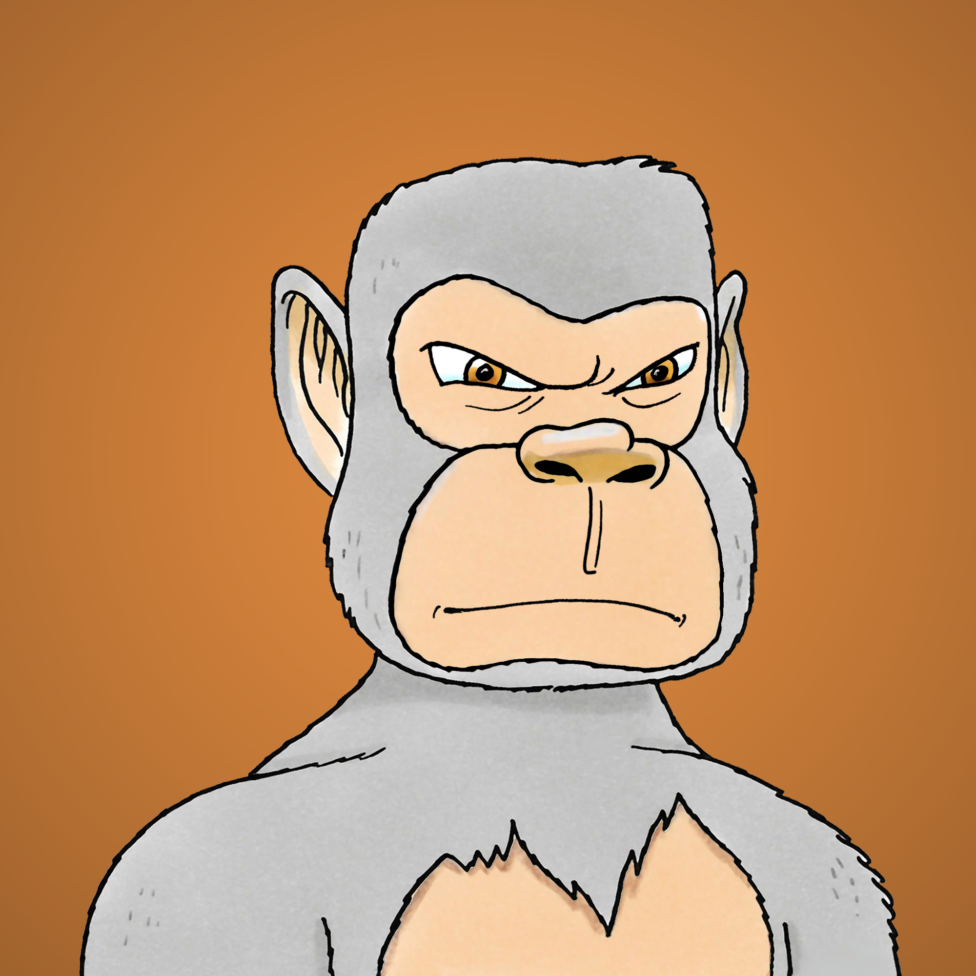 George Trosley - Jungle Freaks - Jungle Freak 1838 - NFT # 1838