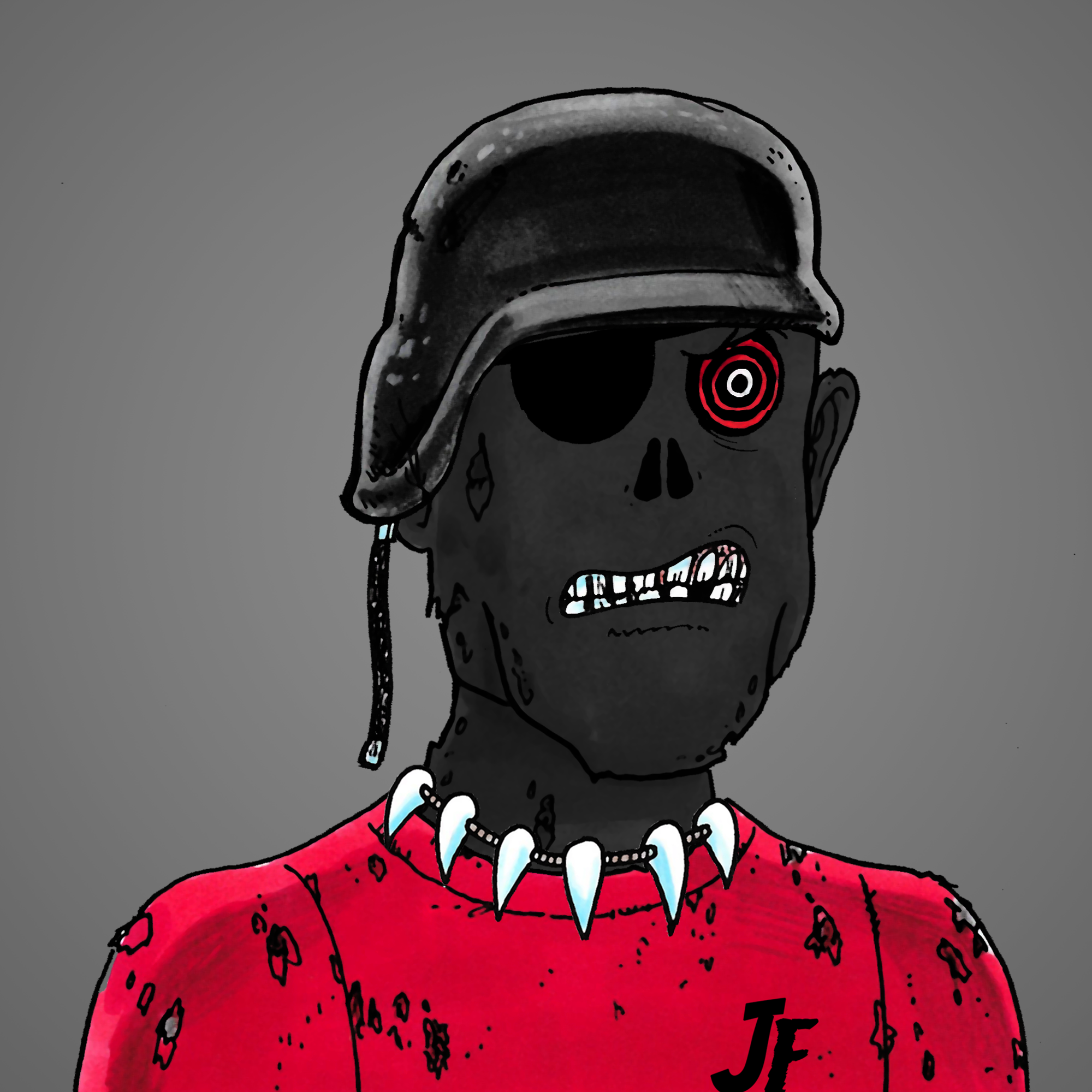 George Trosley - Jungle Freaks - Jungle Freak 1846 - NFT # 1846