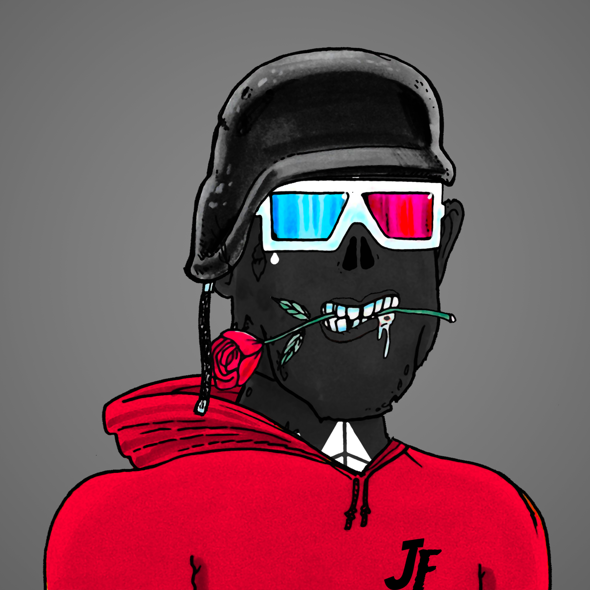 George Trosley - Jungle Freaks - Jungle Freak 1848 - NFT # 1848