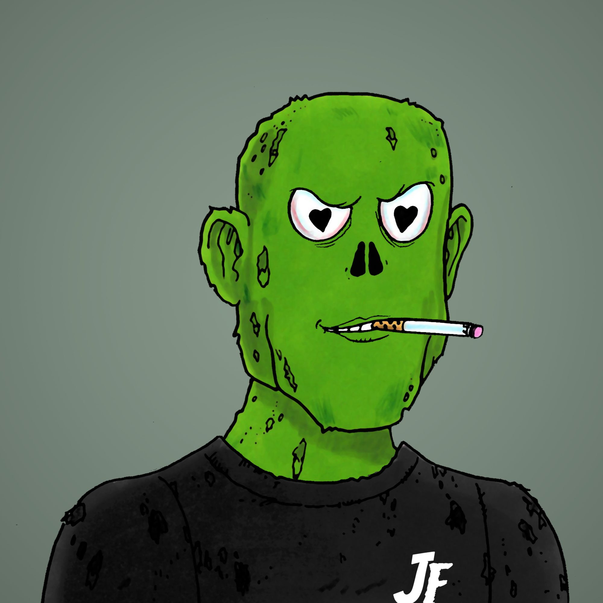 George Trosley - Jungle Freaks - Jungle Freak 1849 - NFT # 1849