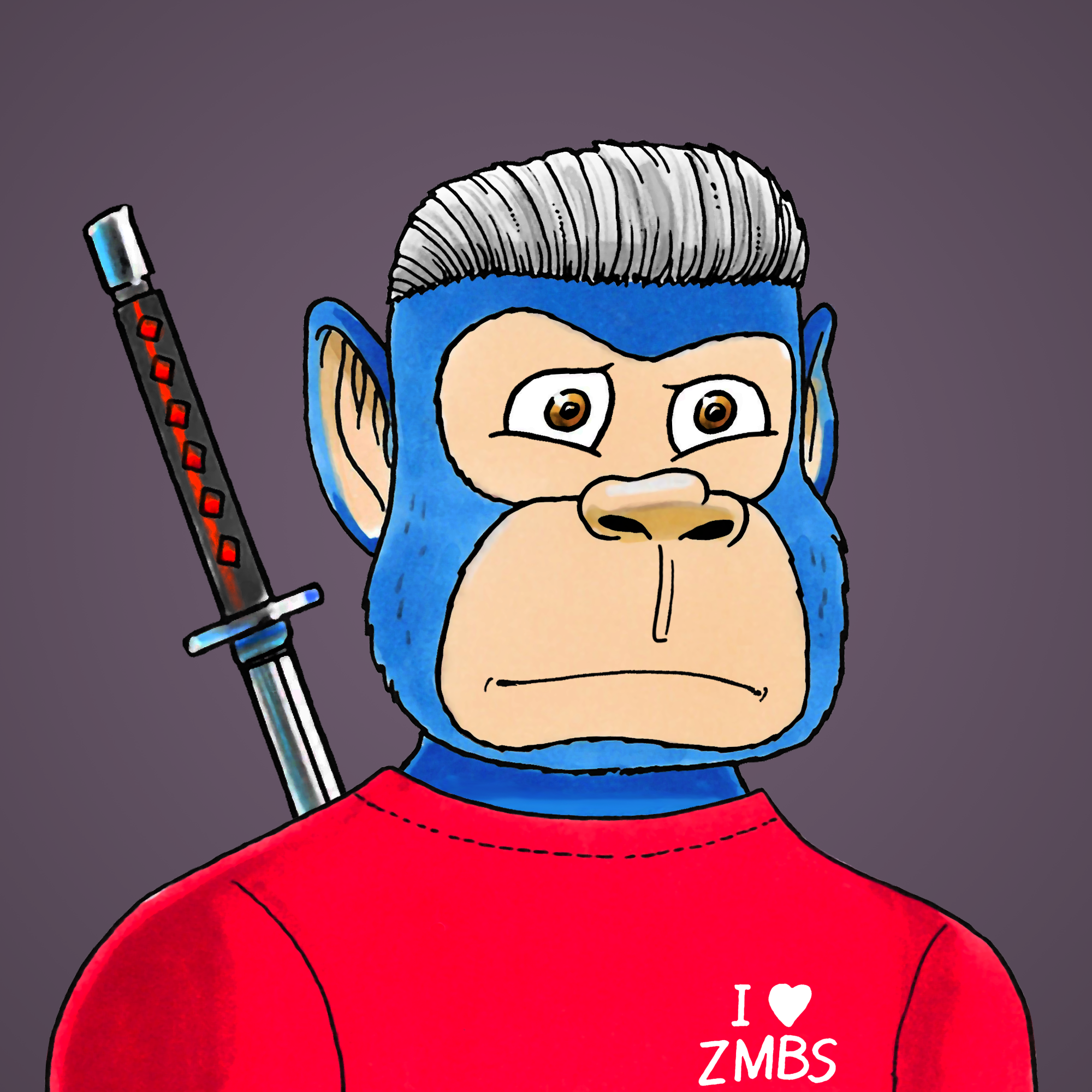 George Trosley - Jungle Freaks - Jungle Freak 1852 - NFT # 1852