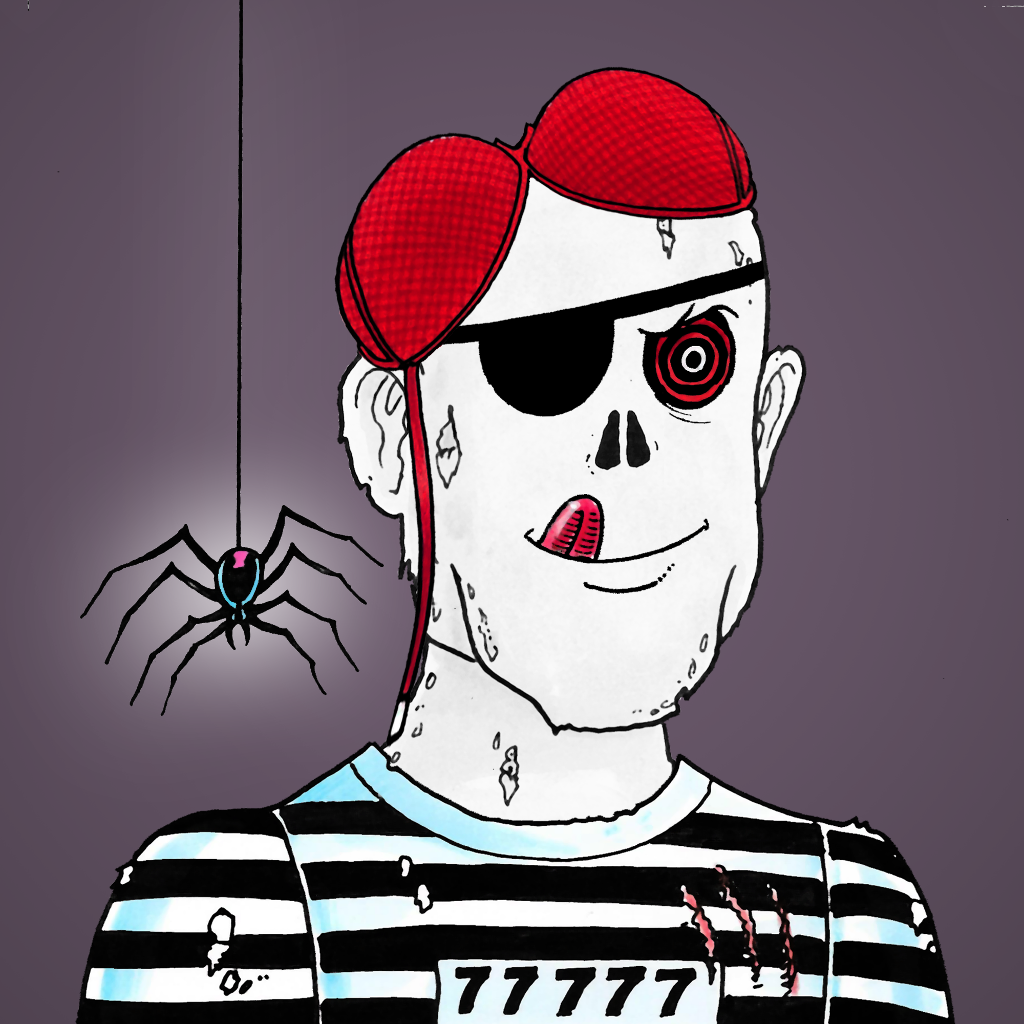 George Trosley - Jungle Freaks - Jungle Freak 1853 - NFT # 1853