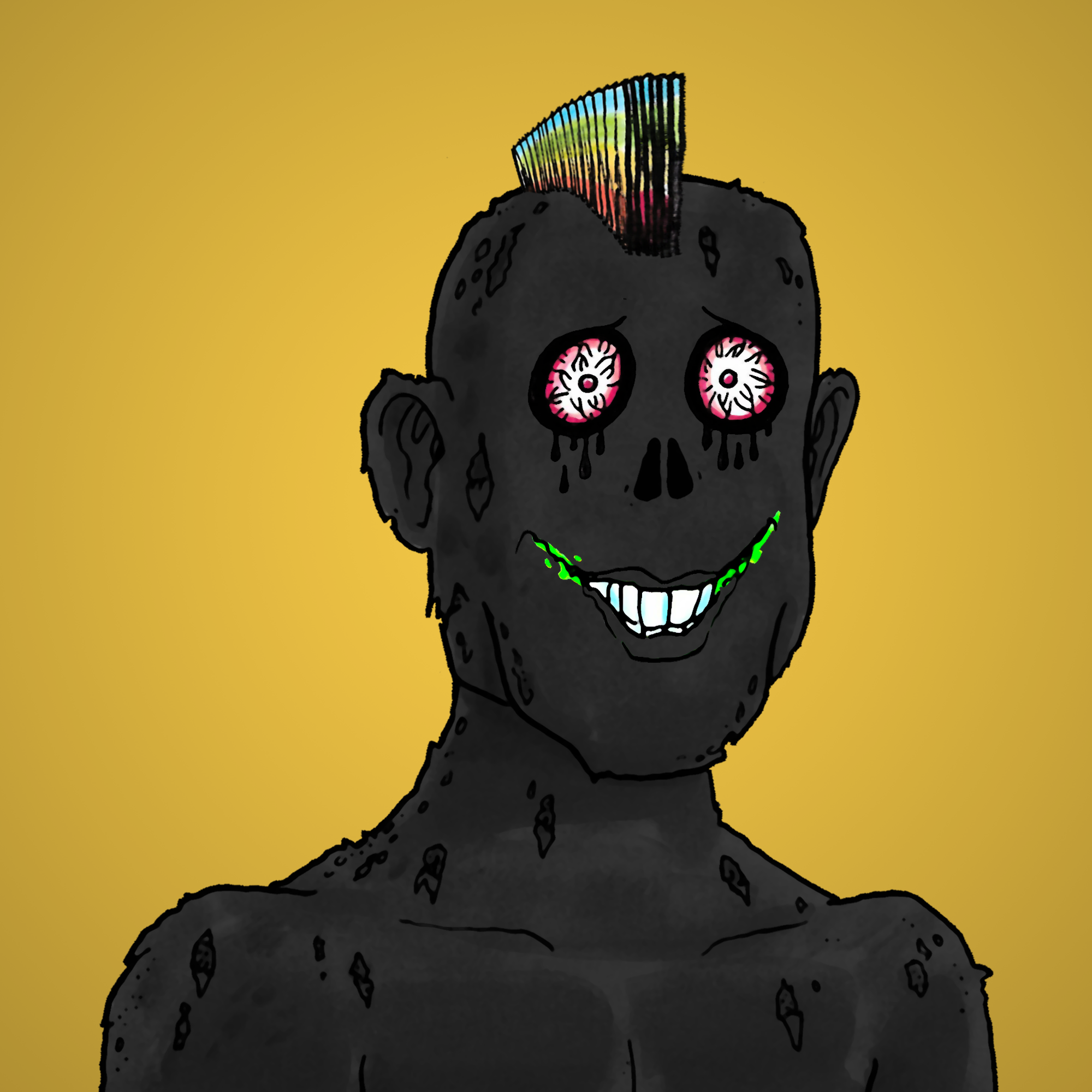 George Trosley - Jungle Freaks - Jungle Freak 1855 - NFT # 1855