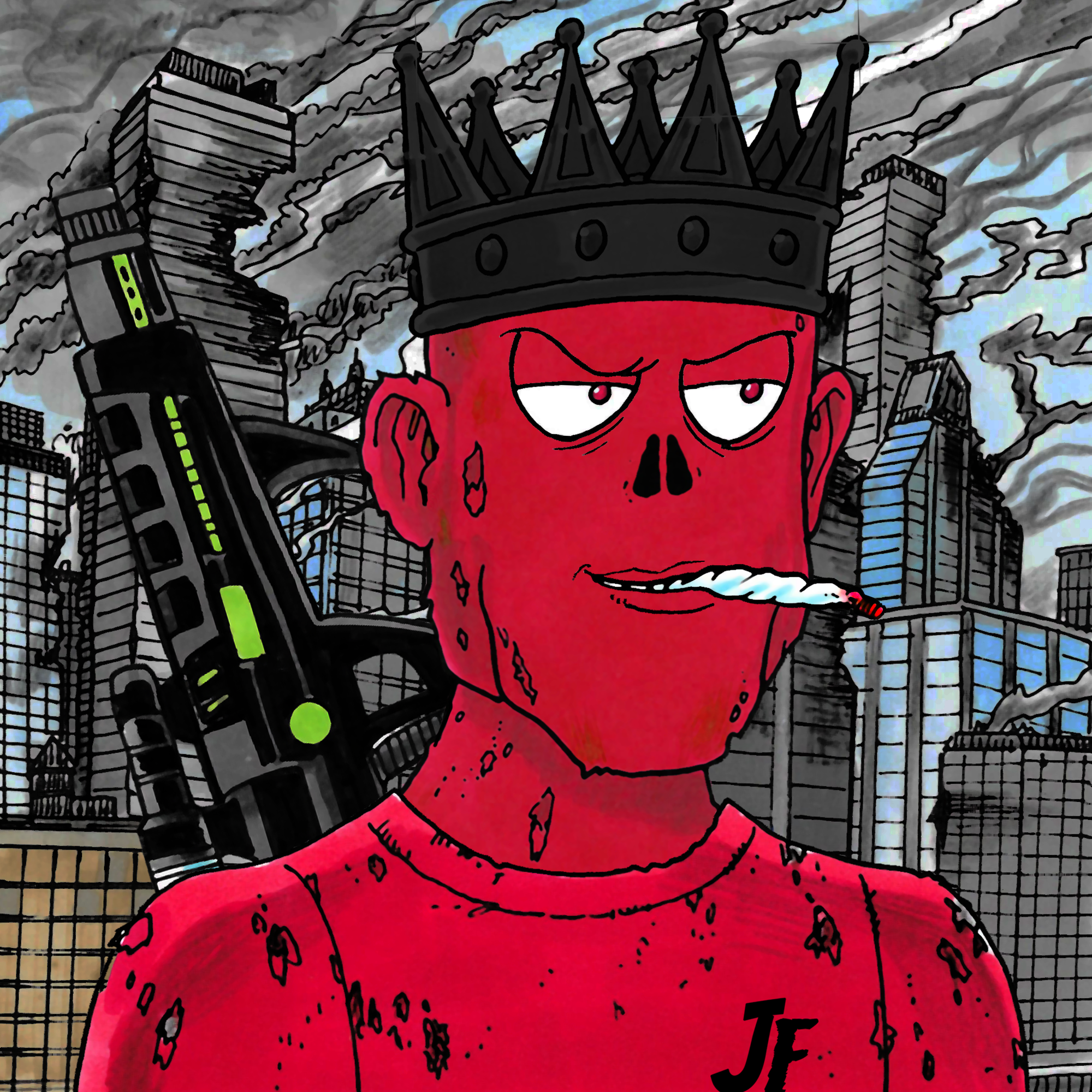 George Trosley - Jungle Freaks - Jungle Freak 1859 - NFT # 1859