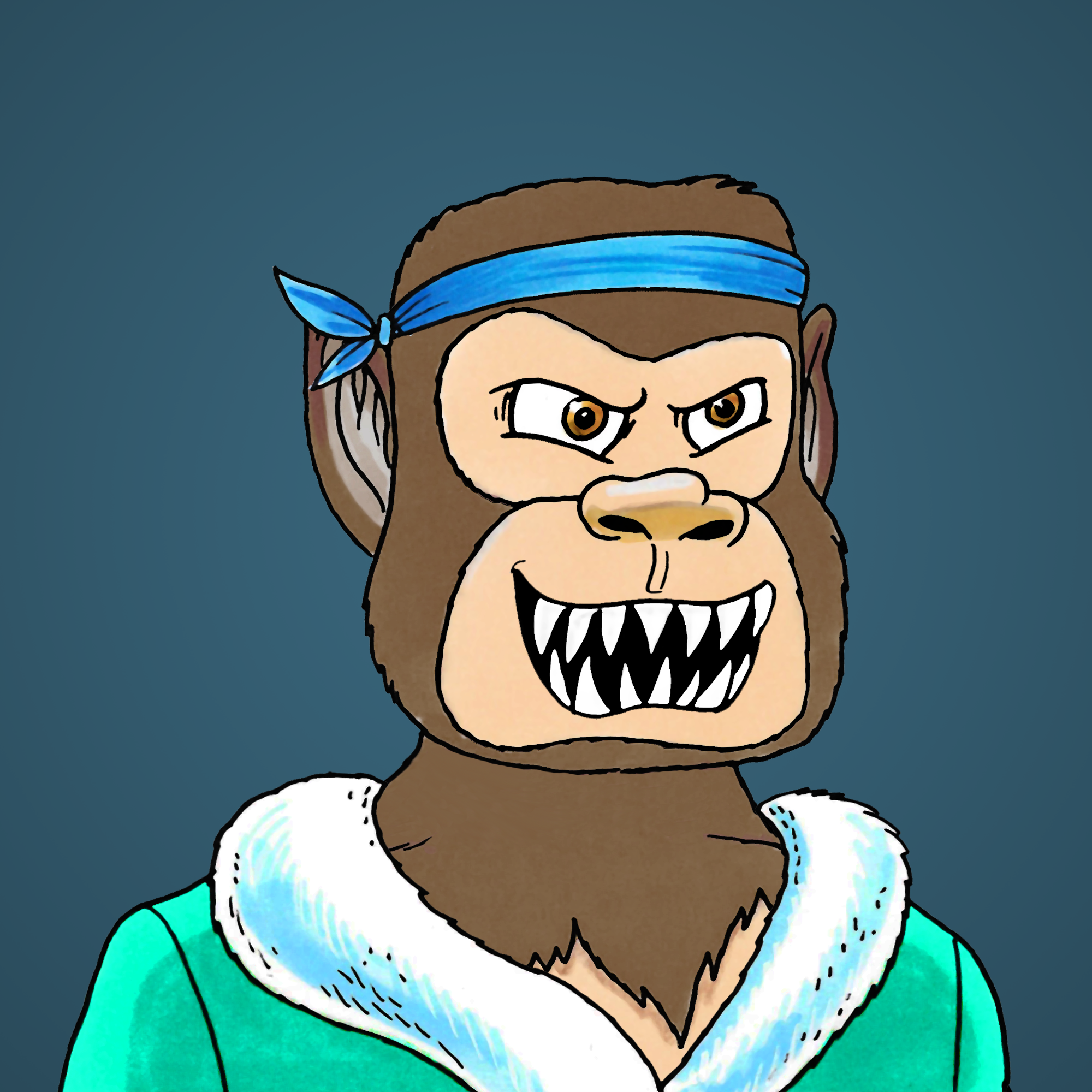 George Trosley - Jungle Freaks - Jungle Freak 1866 - NFT # 1866