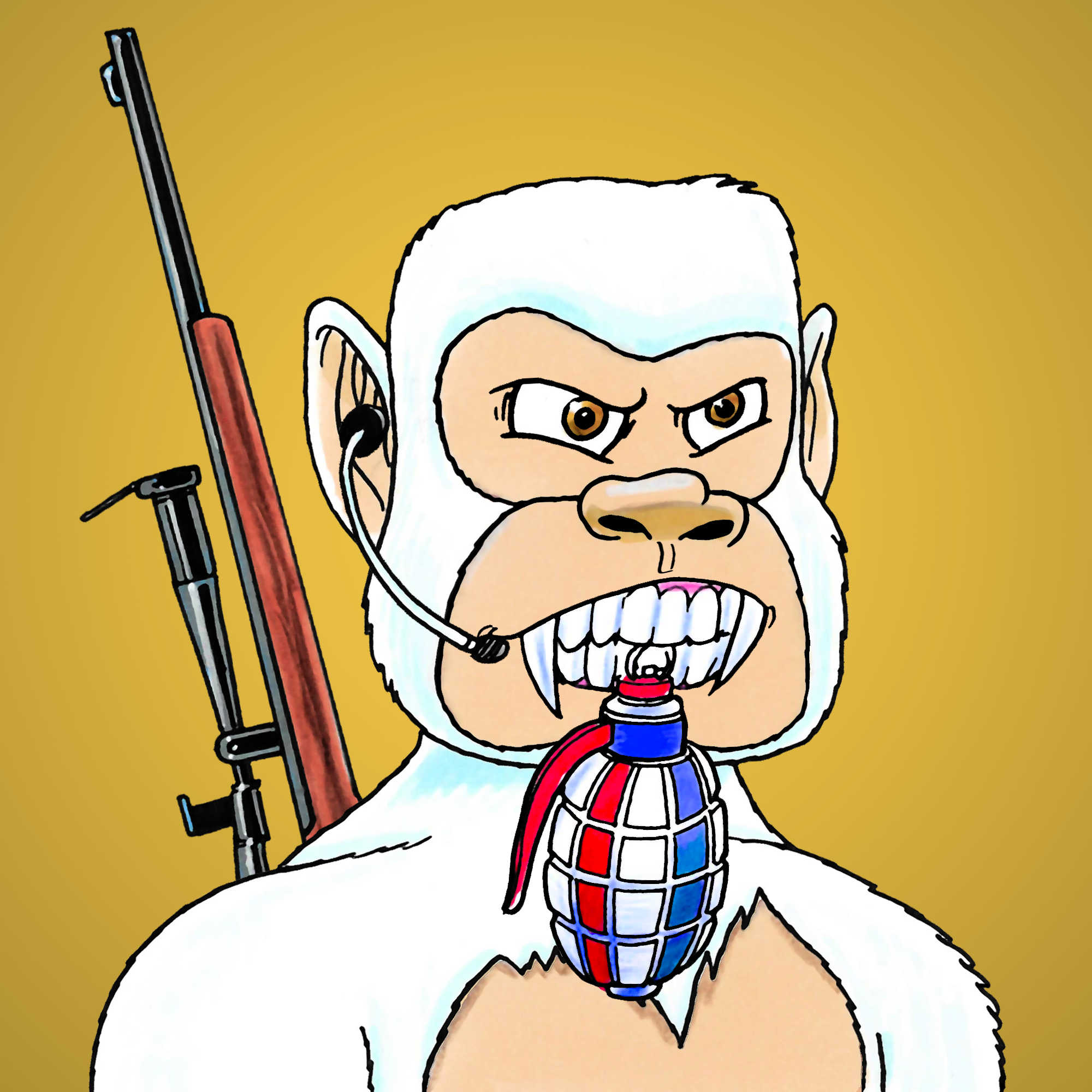 George Trosley - Jungle Freaks - Jungle Freak 1867 - NFT # 1867