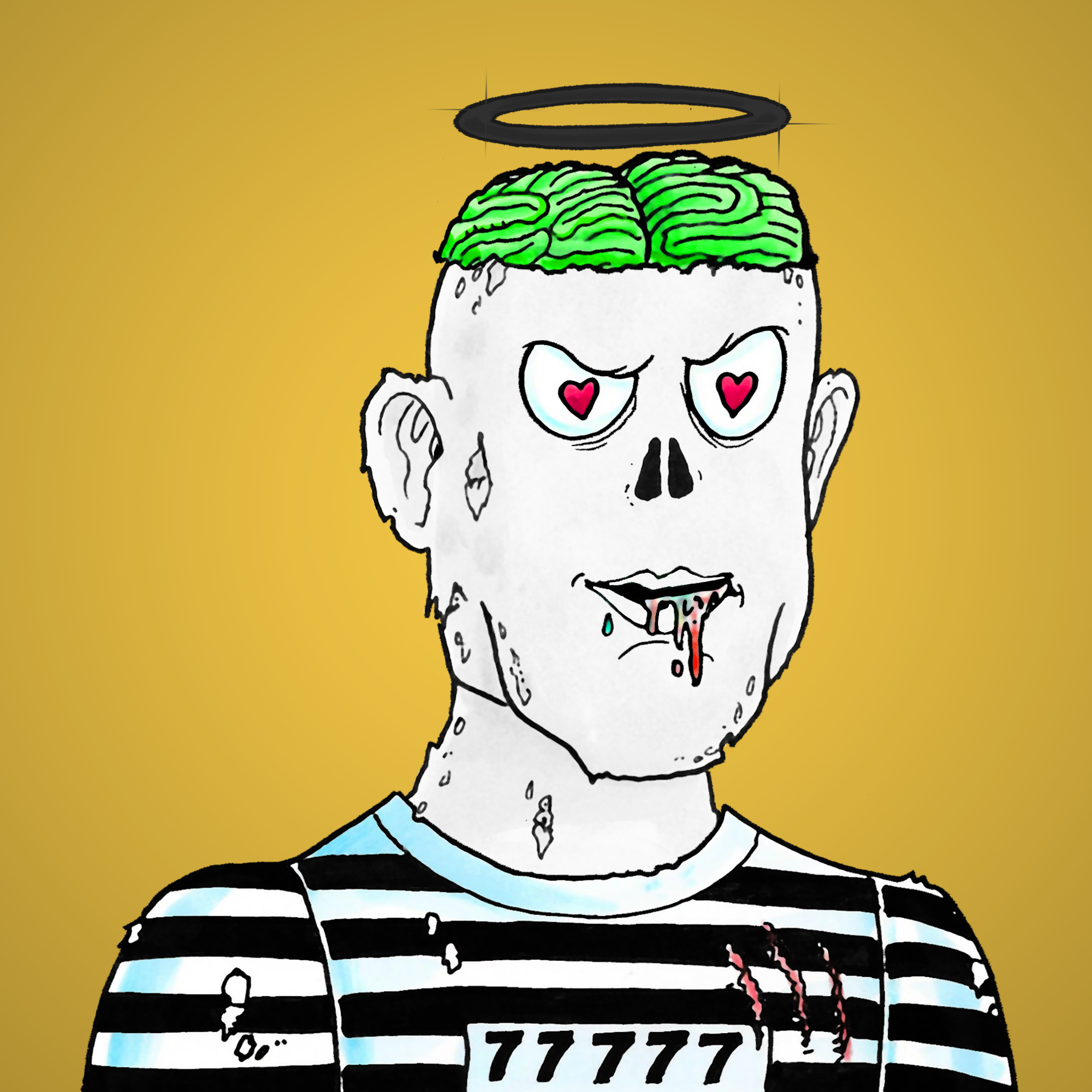 George Trosley - Jungle Freaks - Jungle Freak 1870 - NFT # 1870