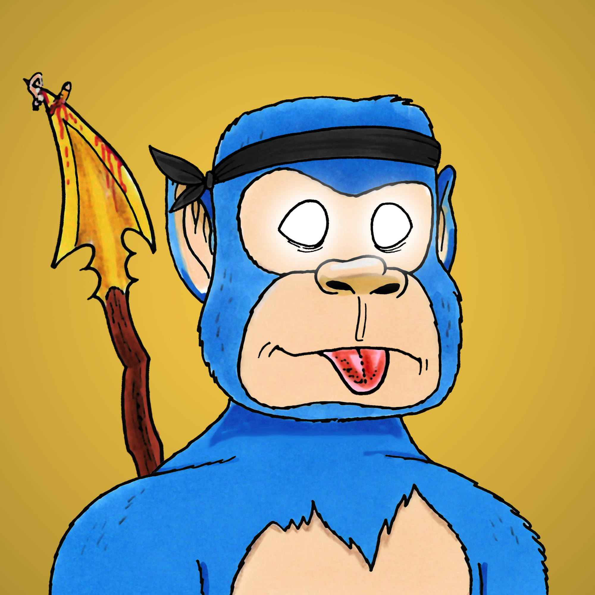 George Trosley - Jungle Freaks - Jungle Freak 1872 - NFT # 1872