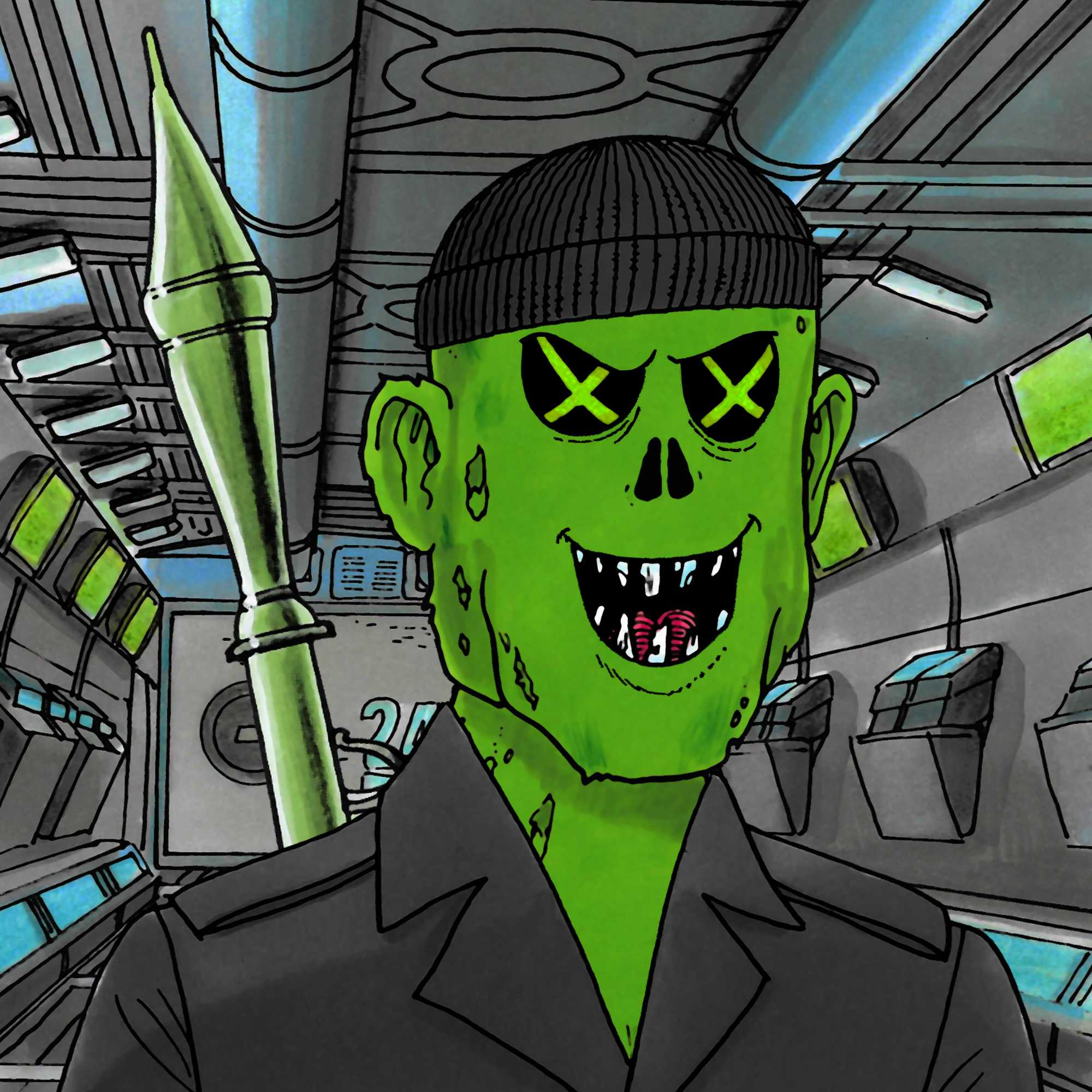 George Trosley - Jungle Freaks - Jungle Freak 1876 - NFT # 1876