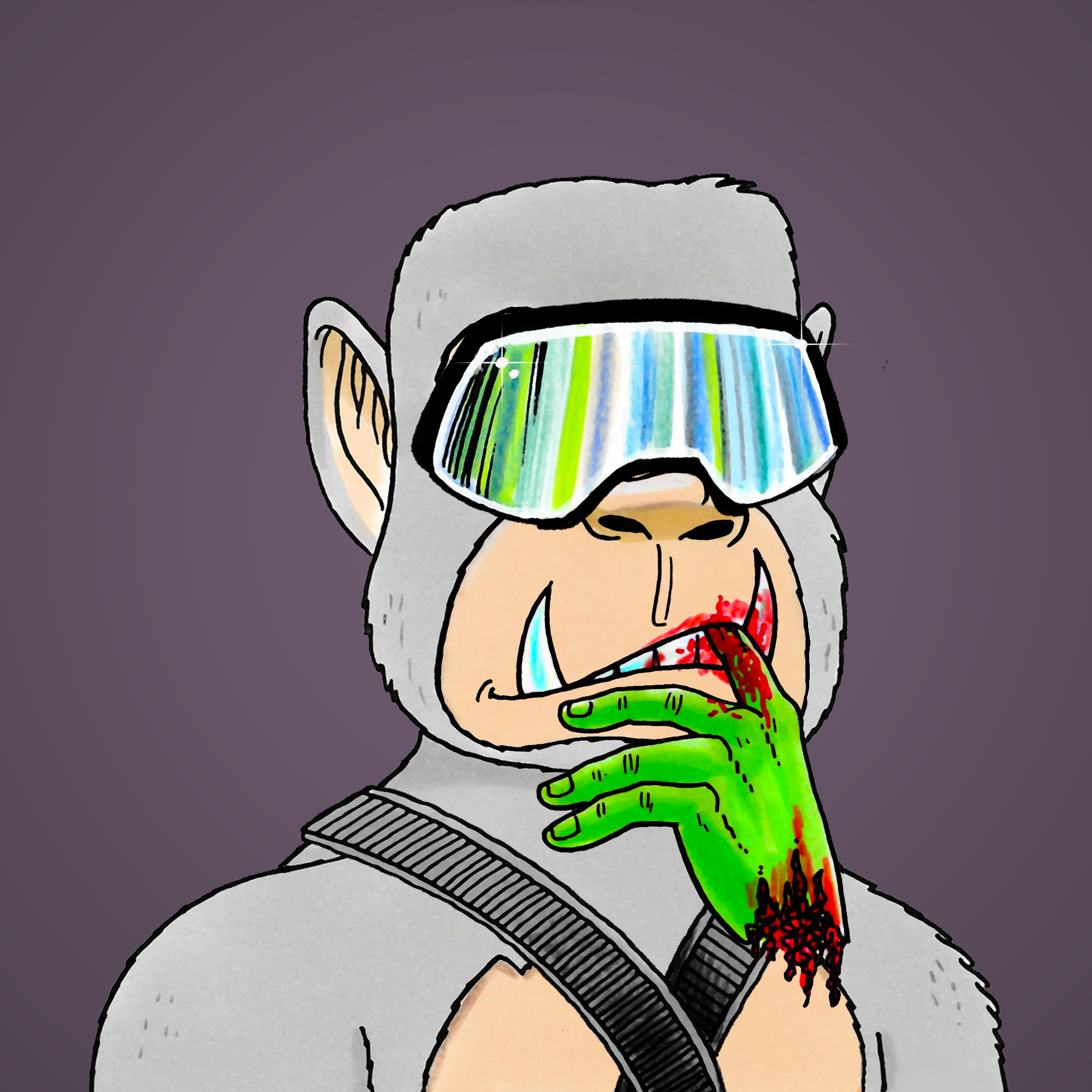 George Trosley - Jungle Freaks - Jungle Freak 188 - NFT # 188