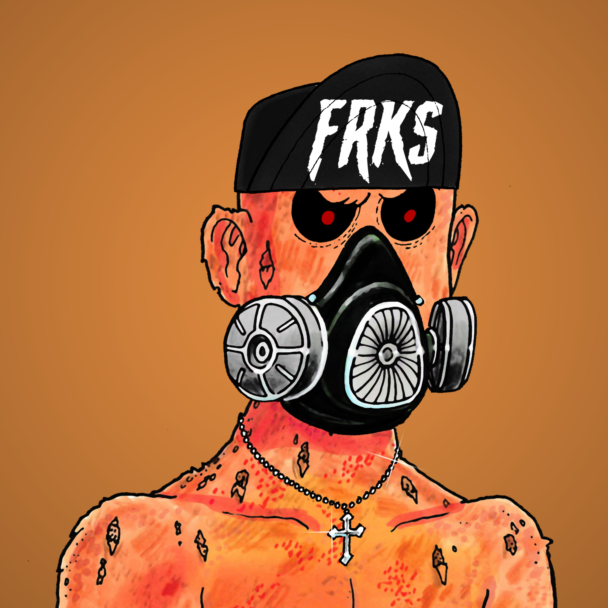 George Trosley - Jungle Freaks - Jungle Freak 1883 - NFT # 1883